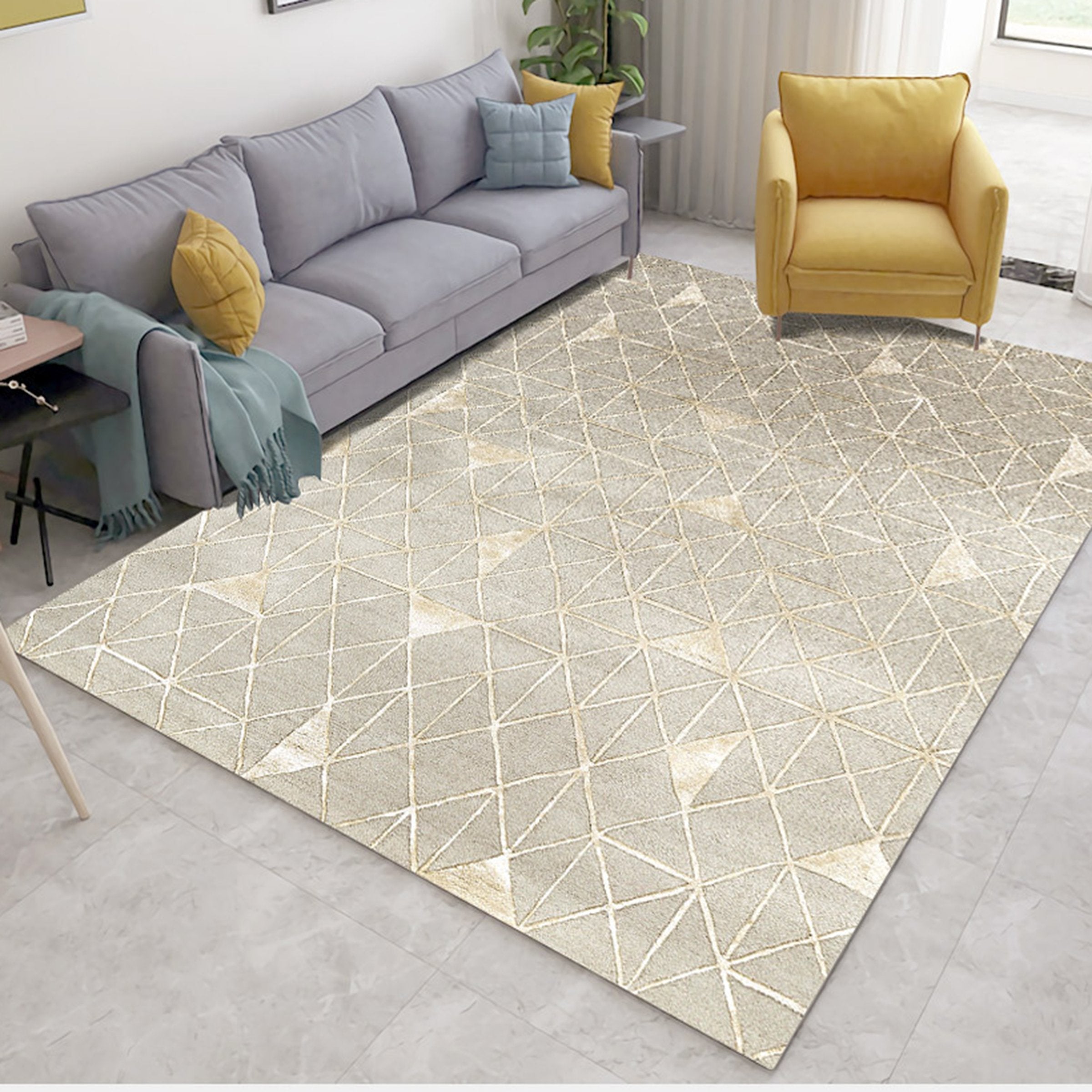 3D Mud Geometry WG239 Non Slip Rug Mat Mat AJ Creativity Home 