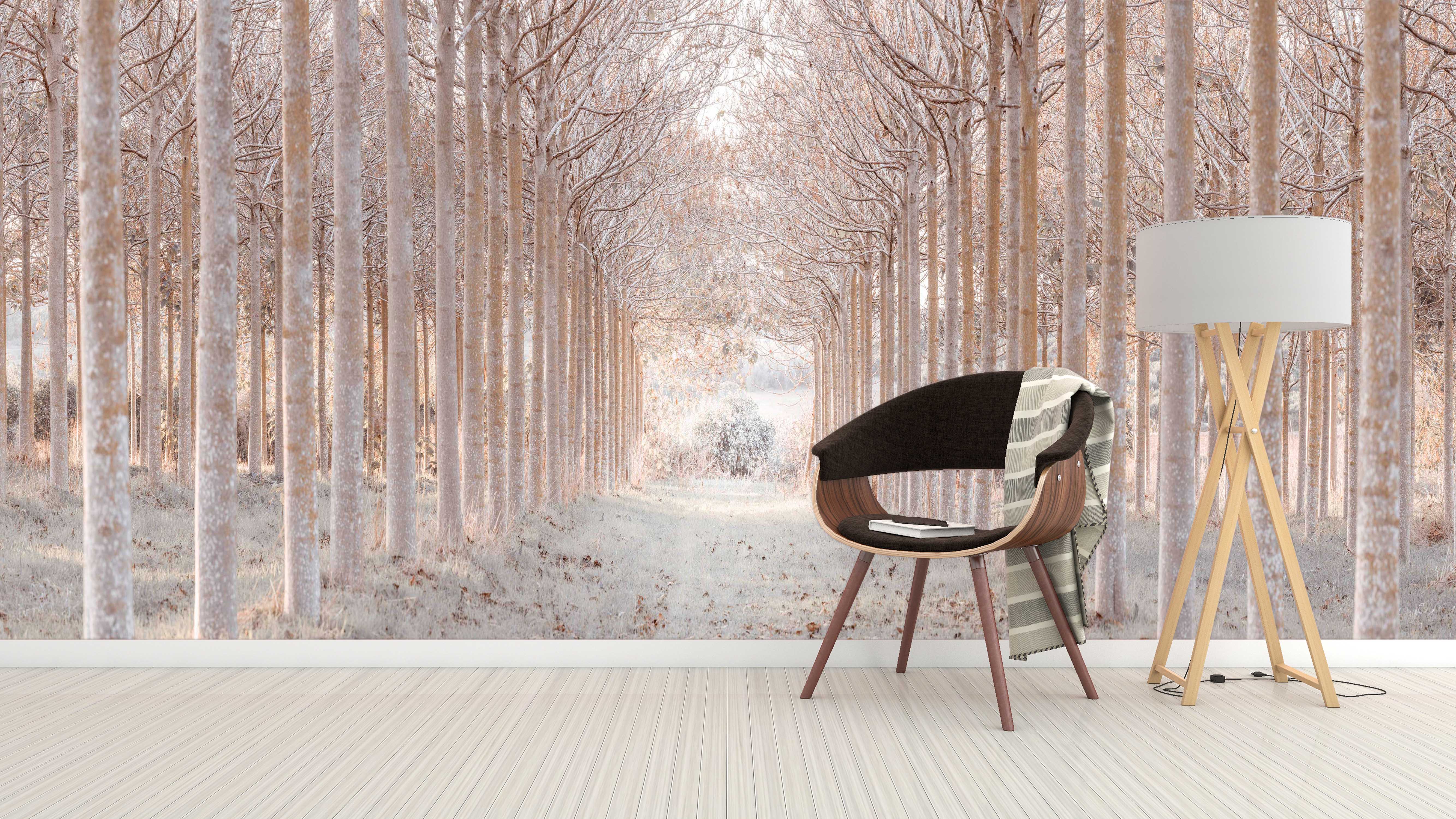 3D Winter Woods 6130 Assaf Frank Wall Mural Wall Murals