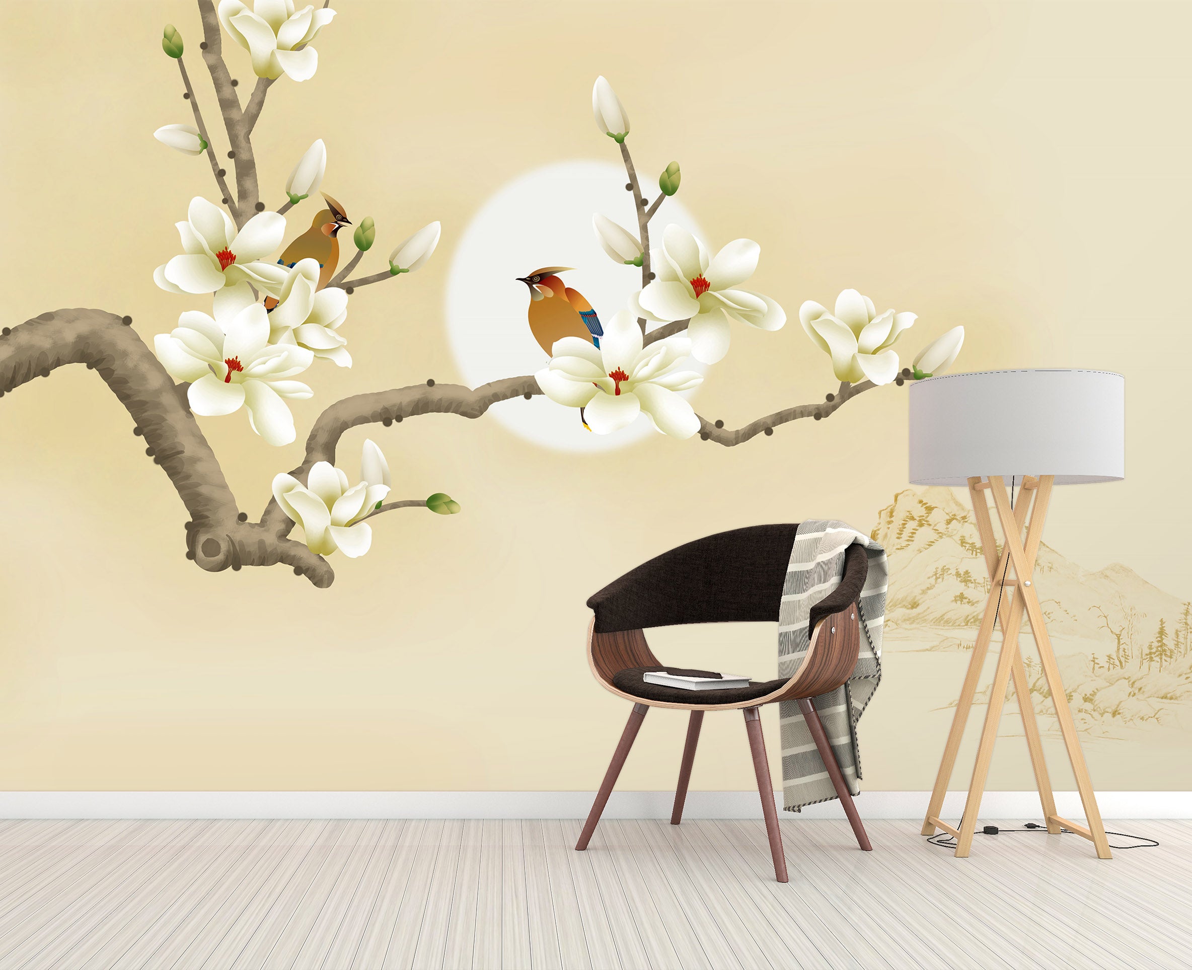 3D Spring Flowers 1614 Wall Murals