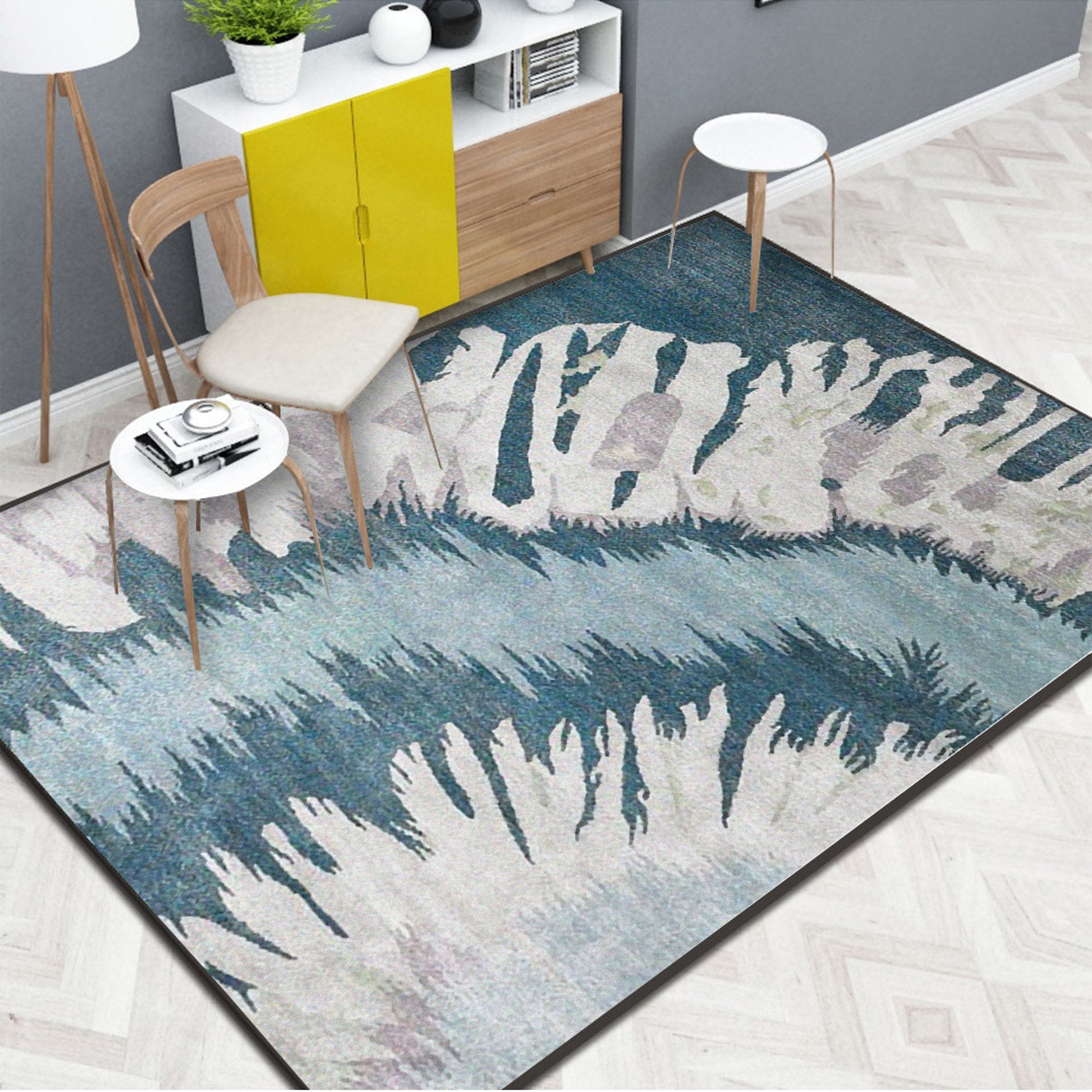 3D Color Splash WG110 Non Slip Rug Mat Mat AJ Creativity Home 