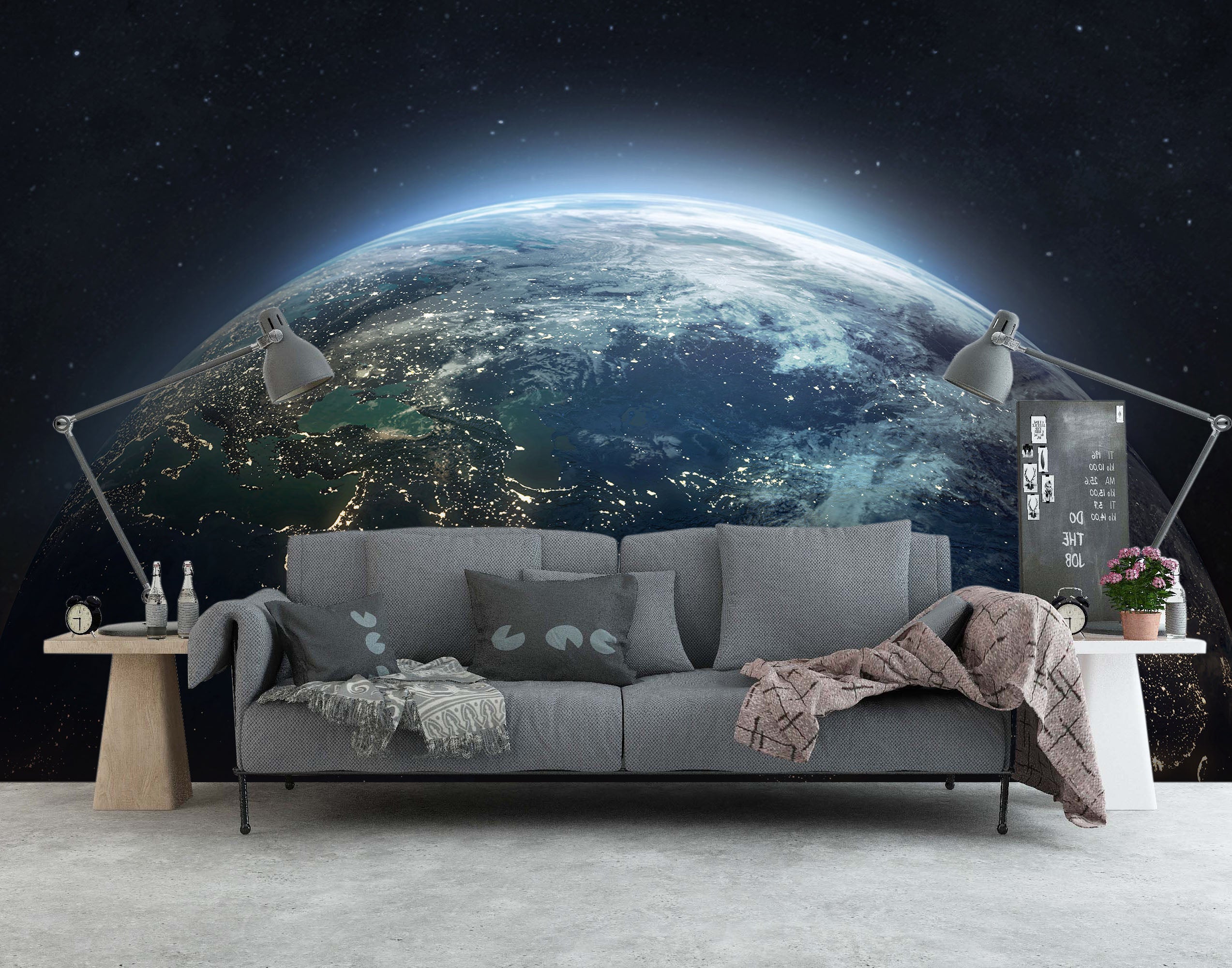 3D Earth 57235 Wall Murals