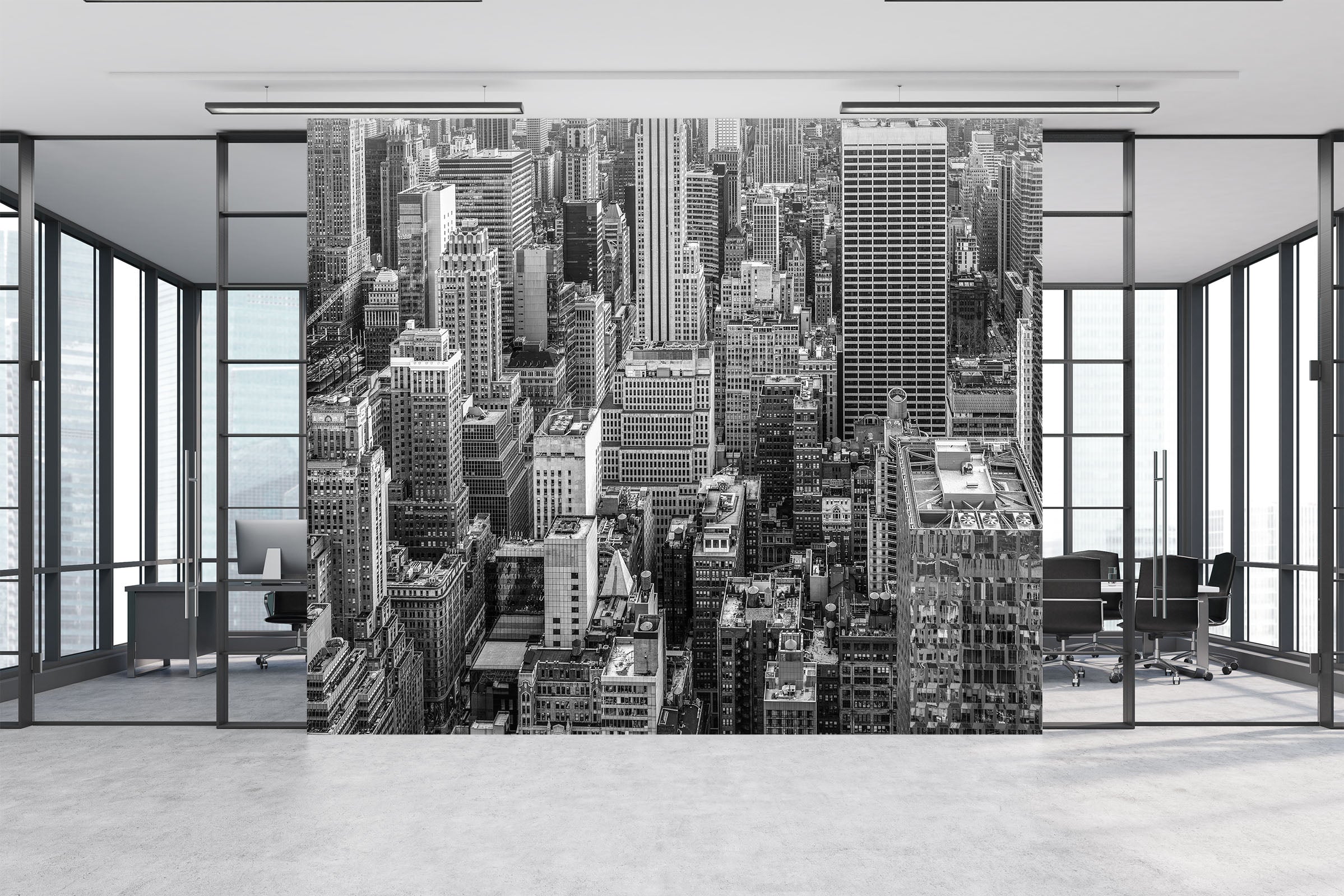 3D Grey City 1413 Marco Carmassi Wall Mural Wall Murals