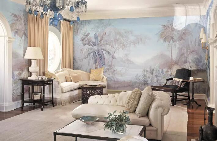 3D Coconut Forest WG1006 Wall Murals