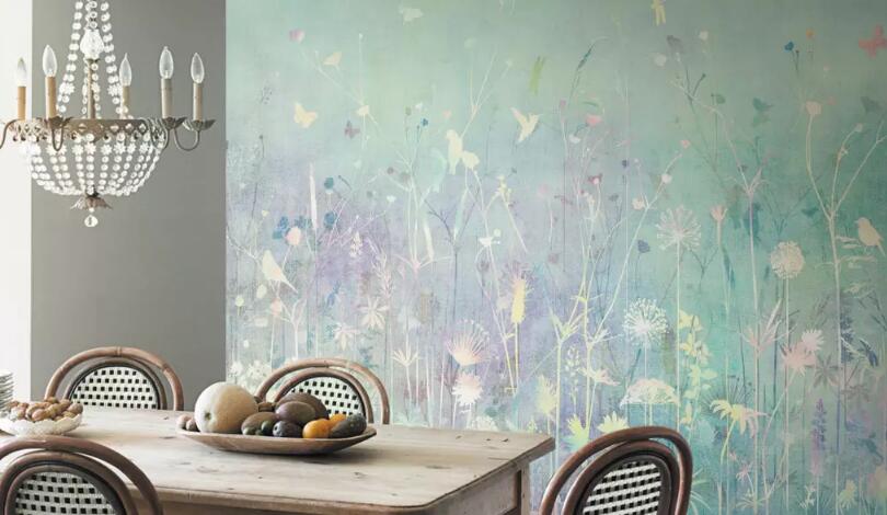 3D Grass Butterfly WG1027 Wall Murals