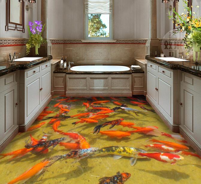 moving goldfish wallpaper