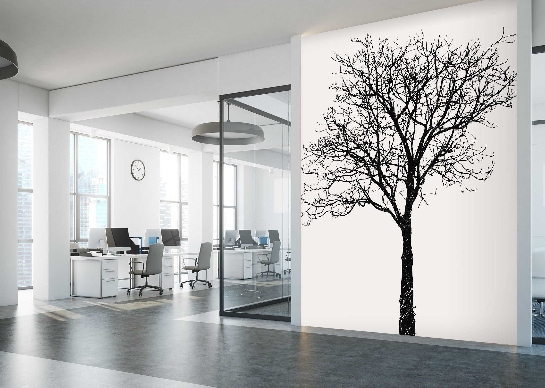 3D Dead Tree 1413 Boris Draschoff Wall Mural Wall Murals