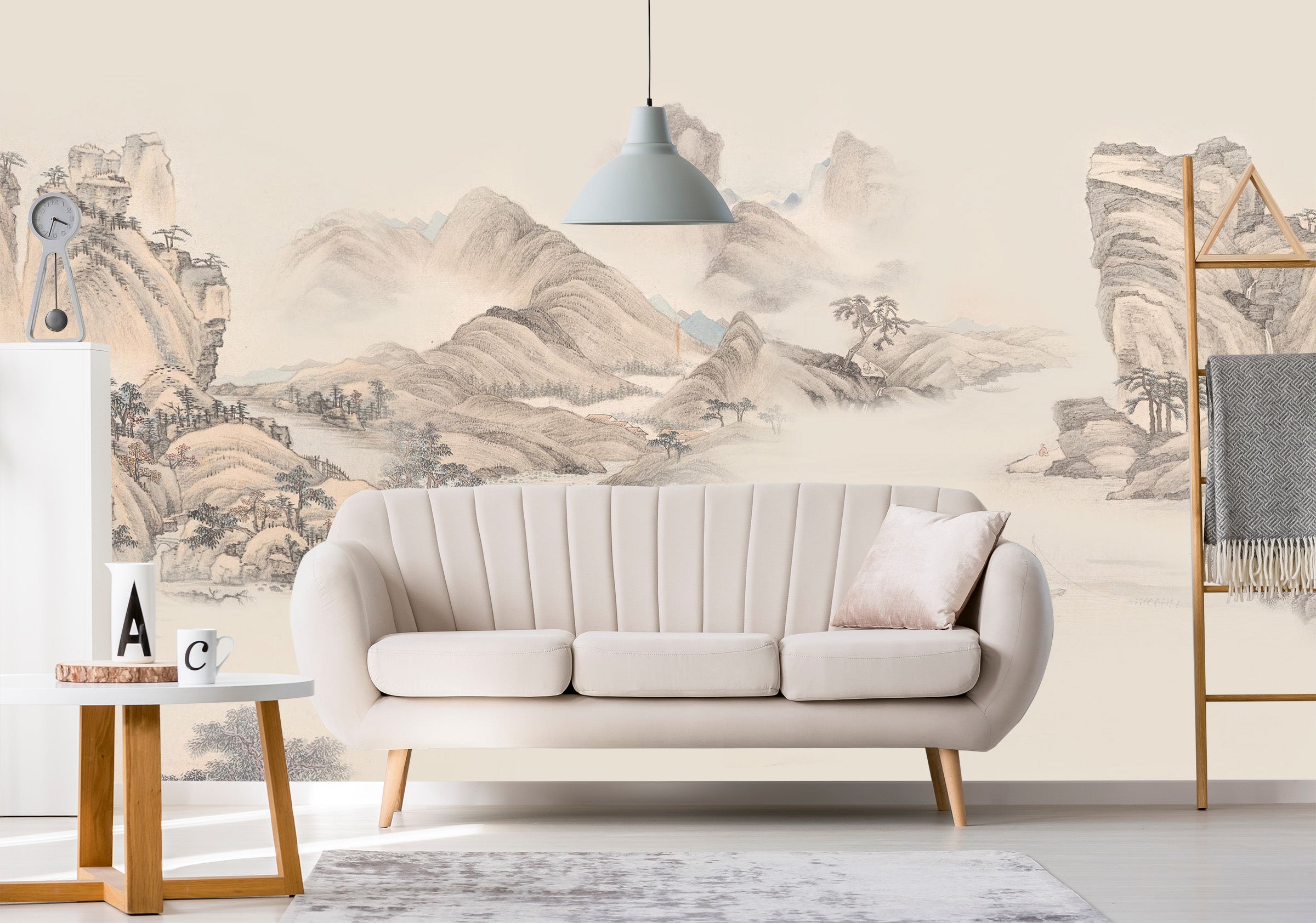 3D Sketch Valley 1459 Wall Murals