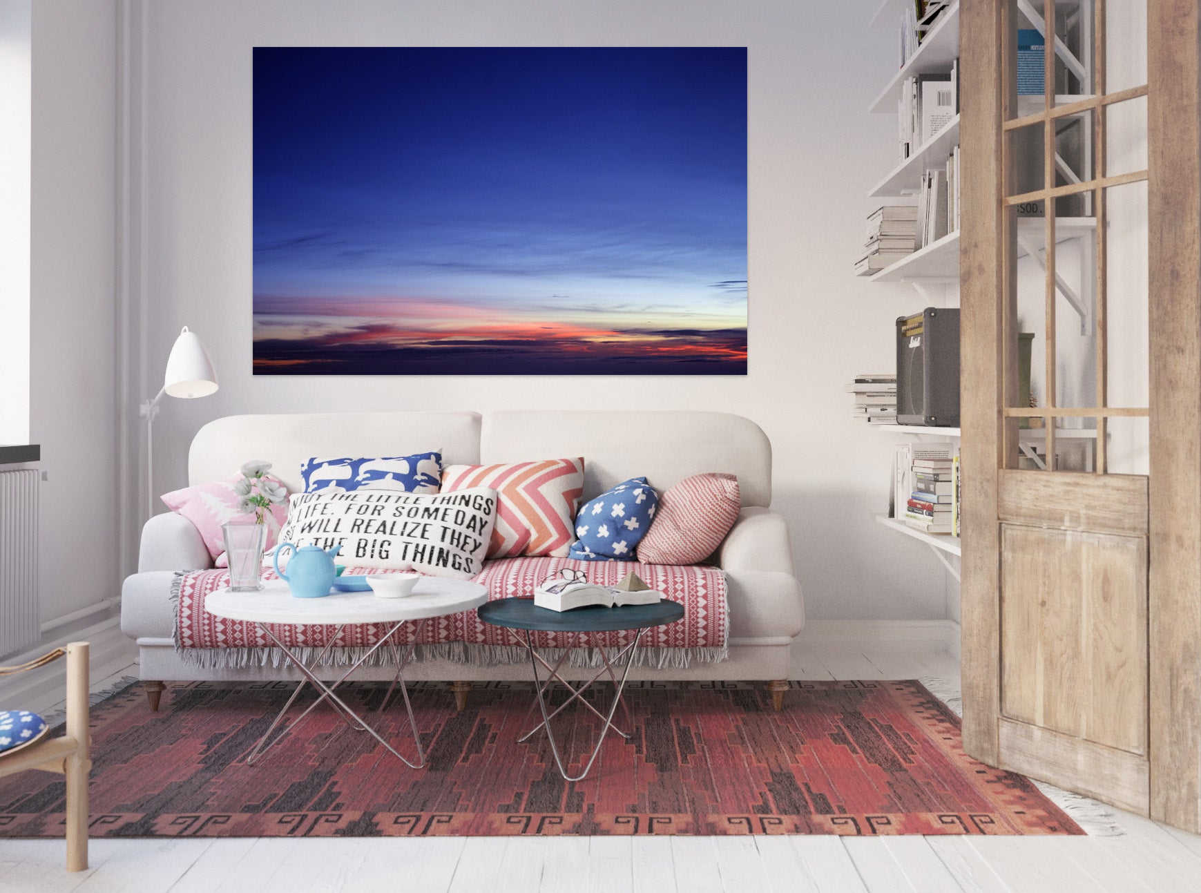 3D Sunset Sky 1086 Wall Sticker