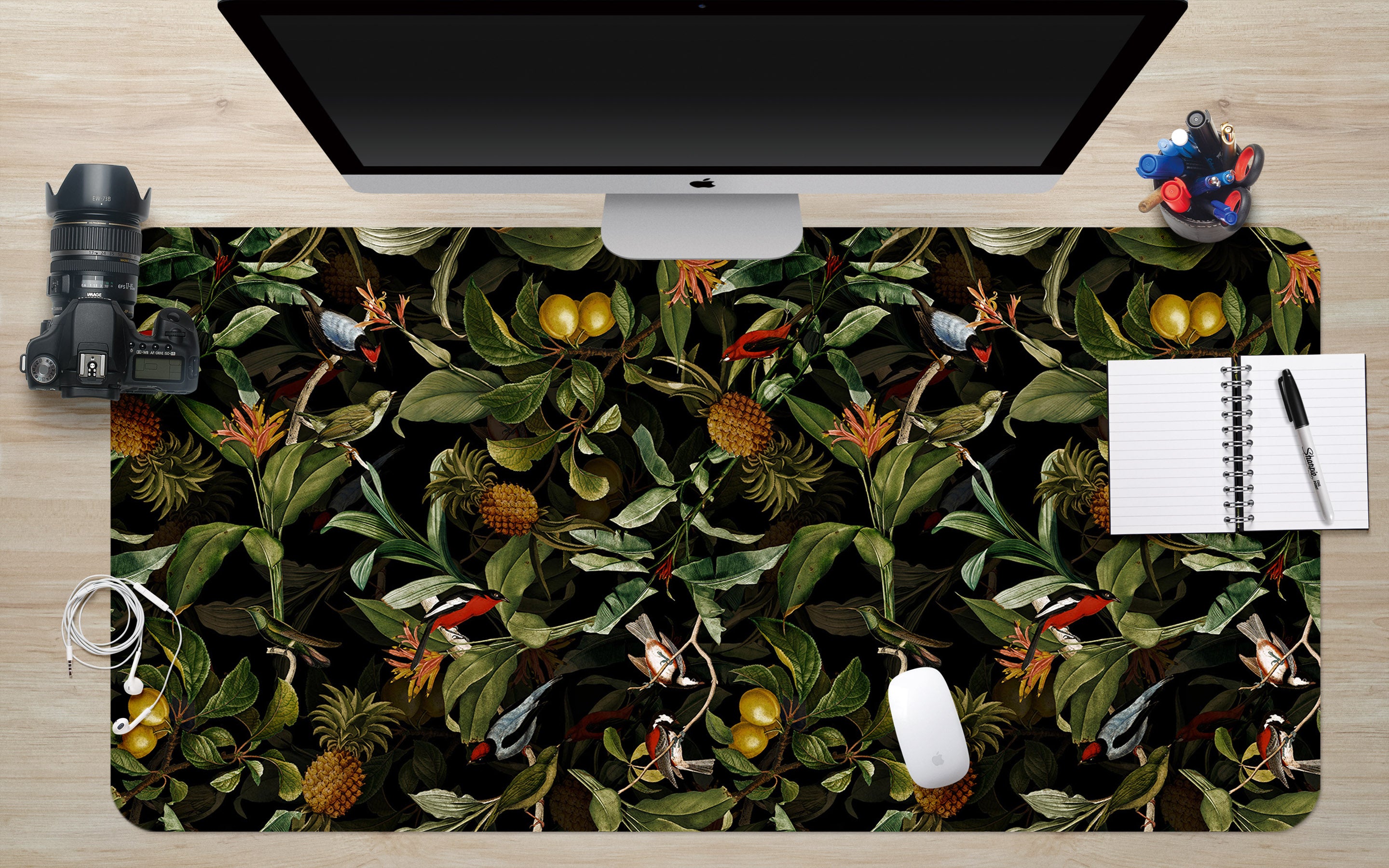 3D Lemon Branch 120159 Uta Naumann Desk Mat