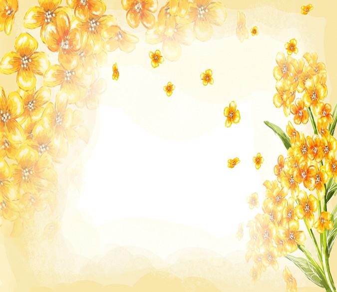 3D Sunshine Yellow Flower 284 Wallpaper AJ Wallpaper 