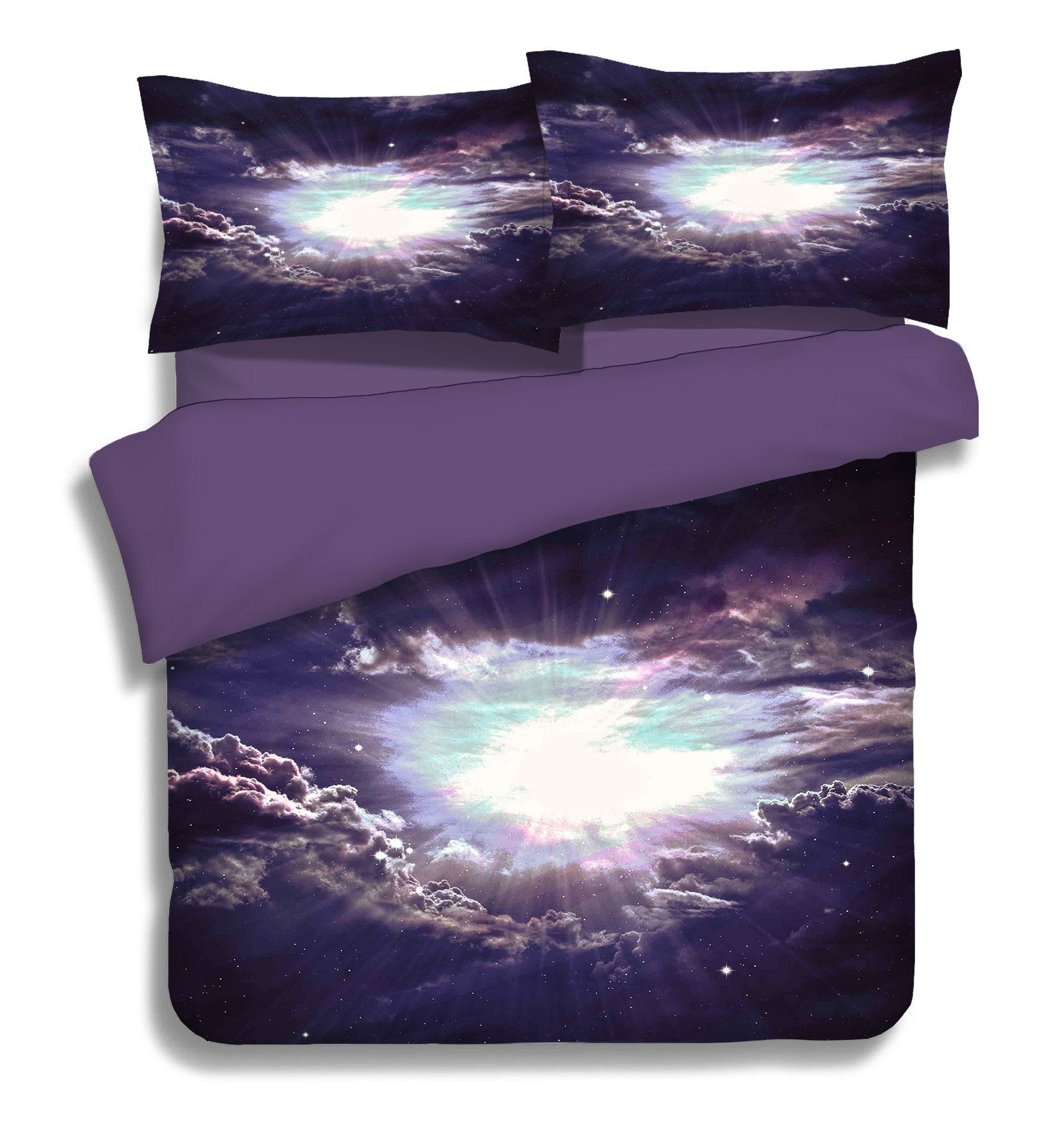 3D Cloudy Sky Bright Sun 294 Bed Pillowcases Quilt Wallpaper AJ Wallpaper 