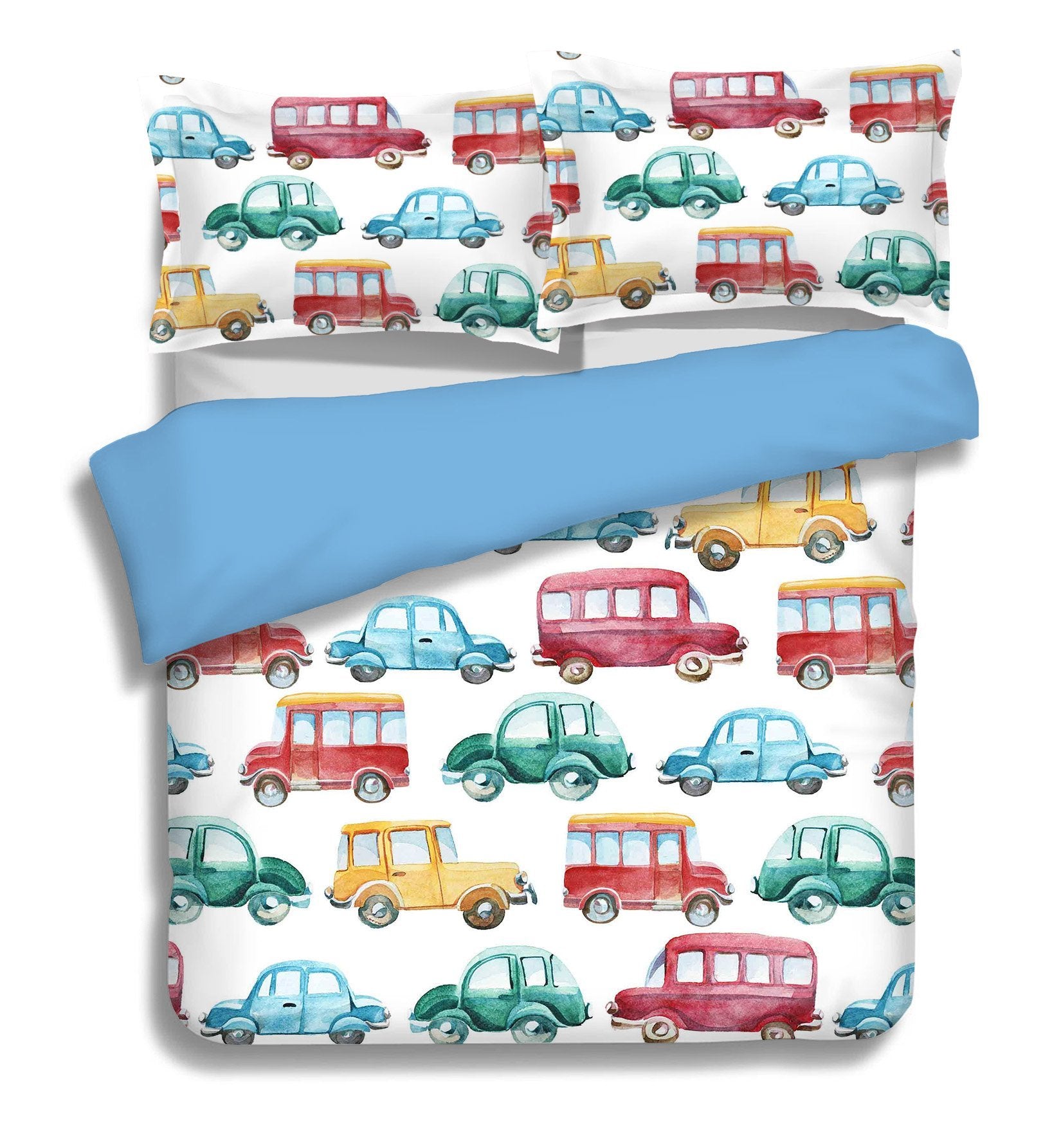 3D Bridge Car 055 Bed Pillowcases Quilt Wallpaper AJ Wallpaper 