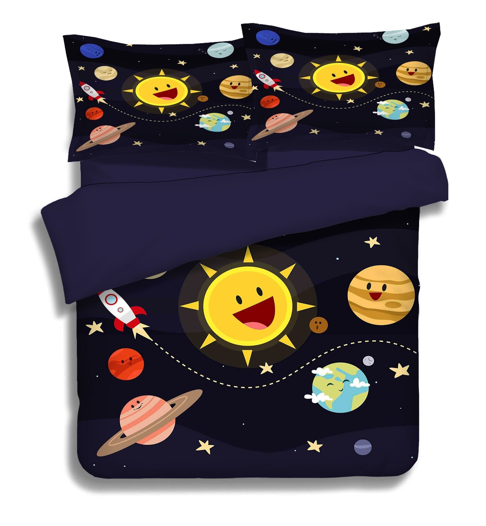 3D Cartoon Sun 165 Bed Pillowcases Quilt Wallpaper AJ Wallpaper 