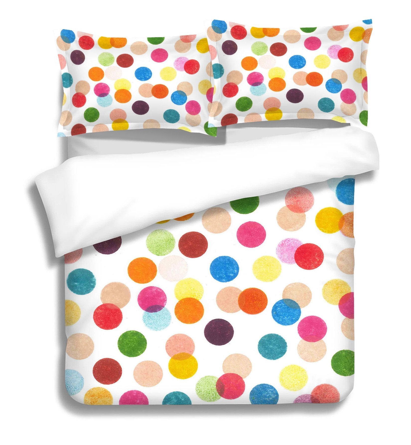 3D Colorful Circle 229 Bed Pillowcases Quilt Wallpaper AJ Wallpaper 