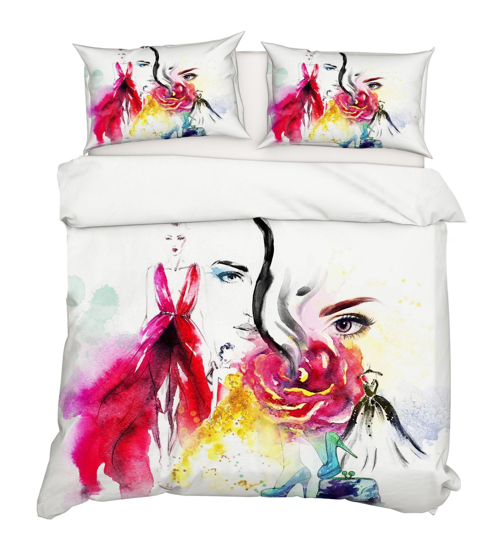 3D High Heels 045 Bed Pillowcases Quilt Wallpaper AJ Wallpaper 