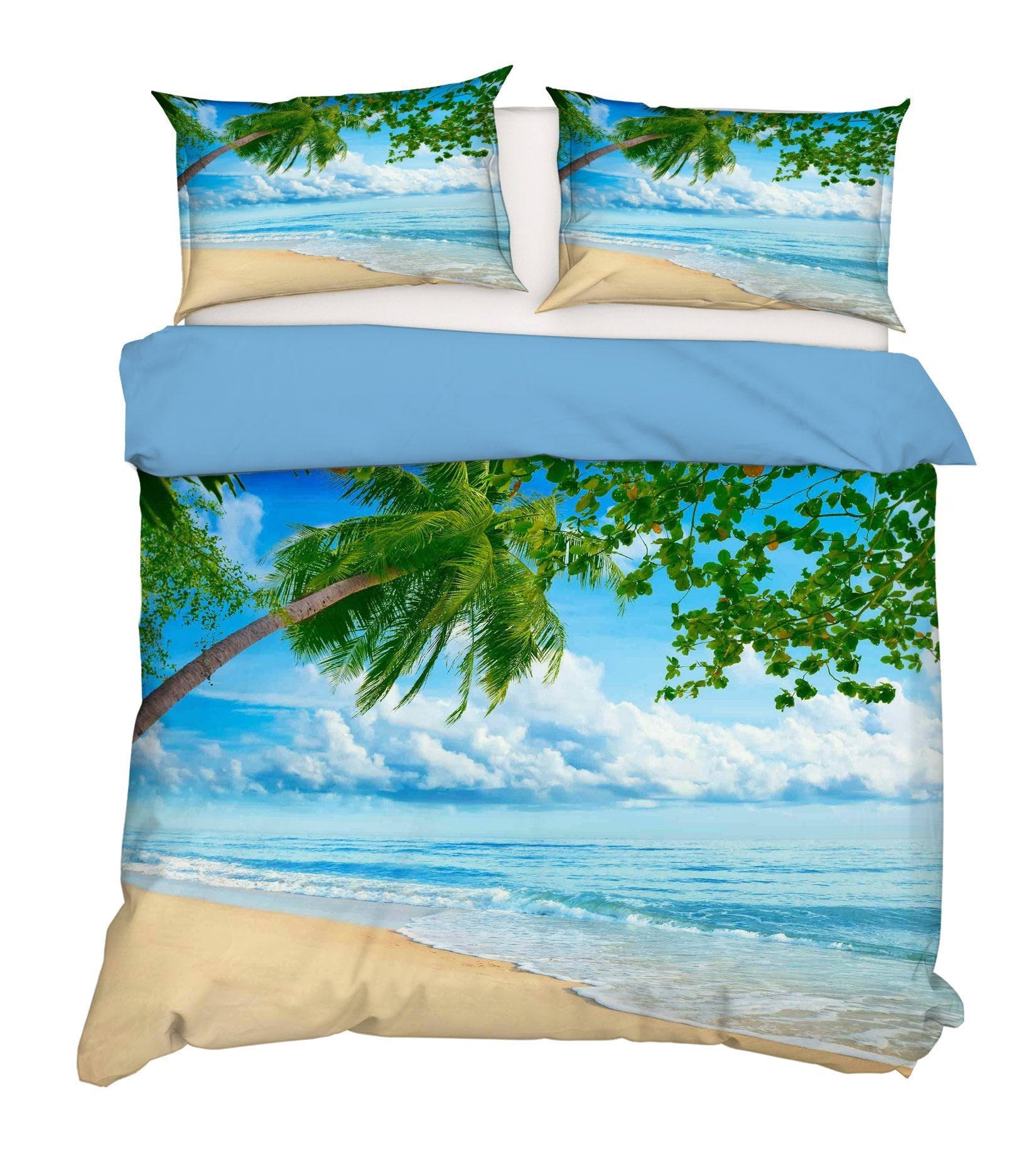 3D Calm Sea 101 Bed Pillowcases Quilt Wallpaper AJ Wallpaper 