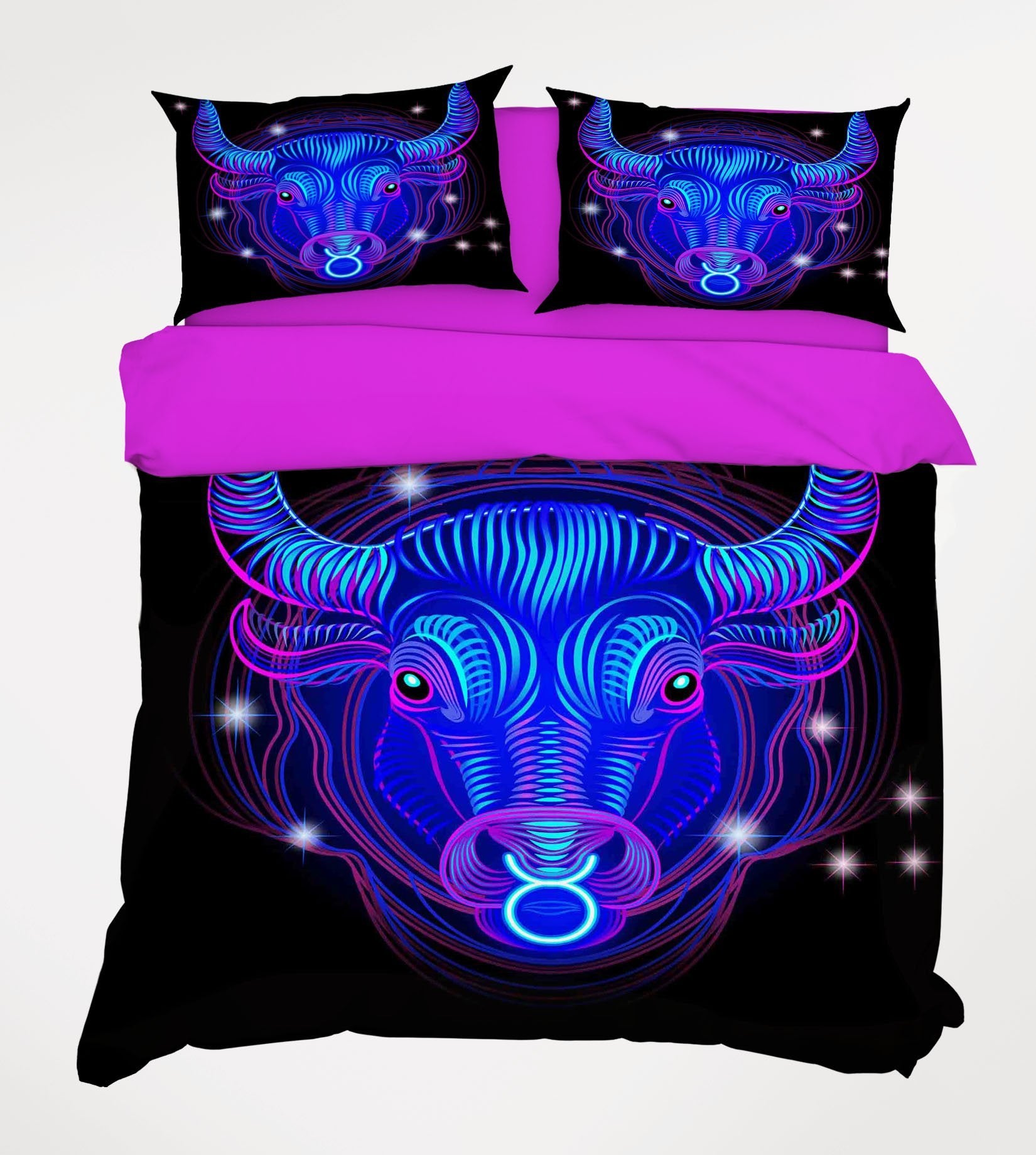 3D Taurus 296 Bed Pillowcases Quilt Wallpaper AJ Wallpaper 