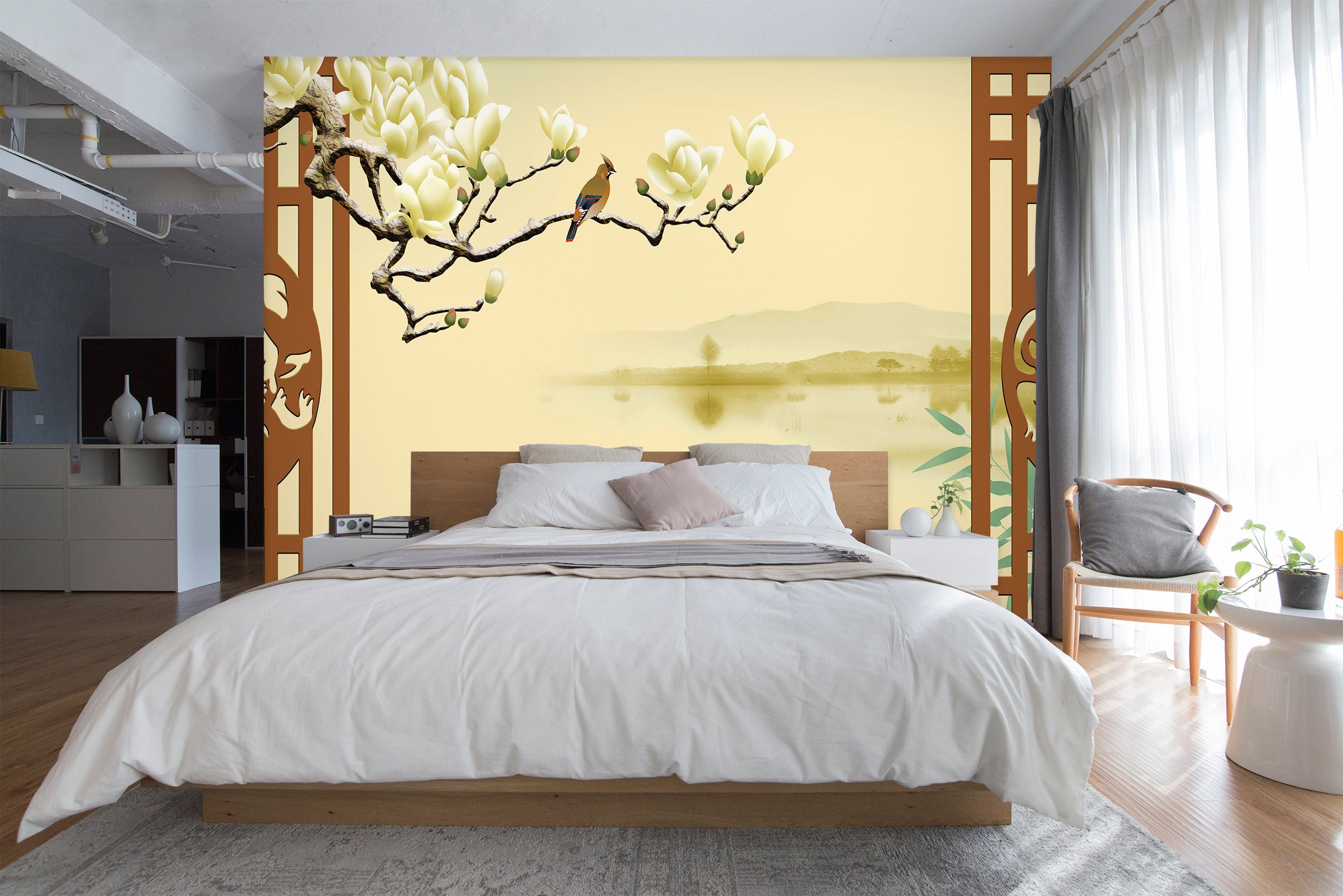 3D Spring Flowers 1613 Wall Murals