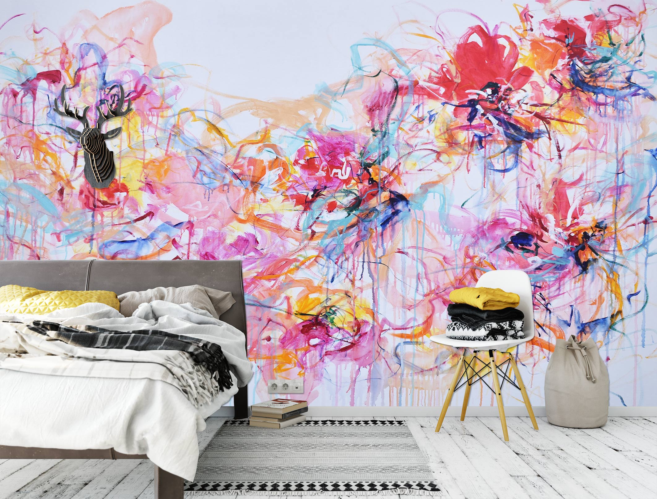 3D Colorful Texture 12109 Misako Chida Wall Mural Wall Murals