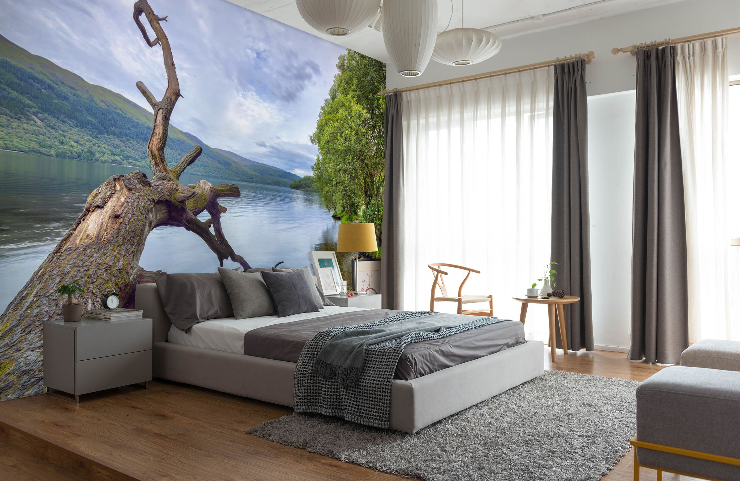 3D River Tree 033 Assaf Frank Wall Mural Wall Murals