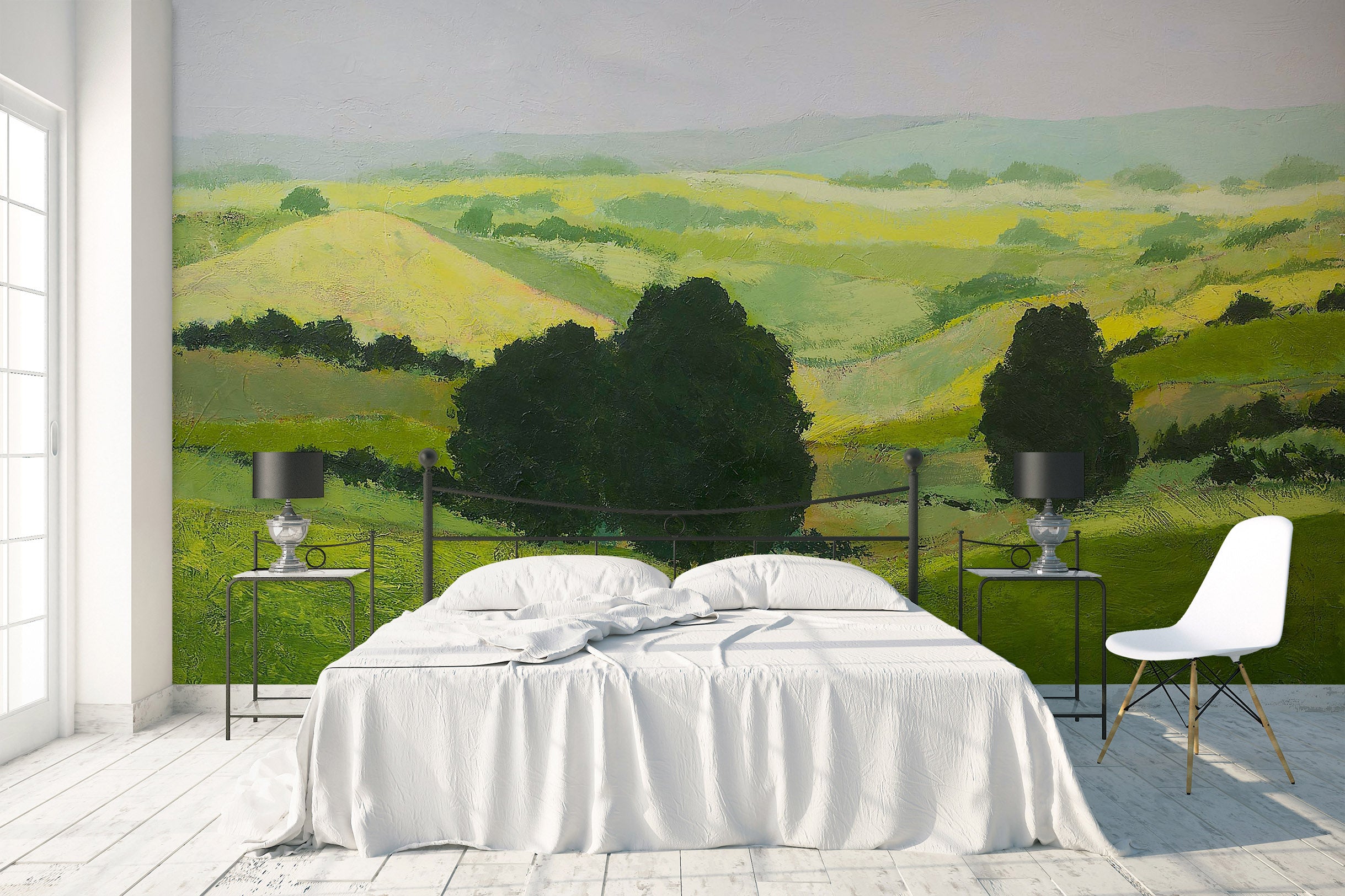 3D Green Meadow 159 Allan P. Friedlander Wall Mural Wall Murals