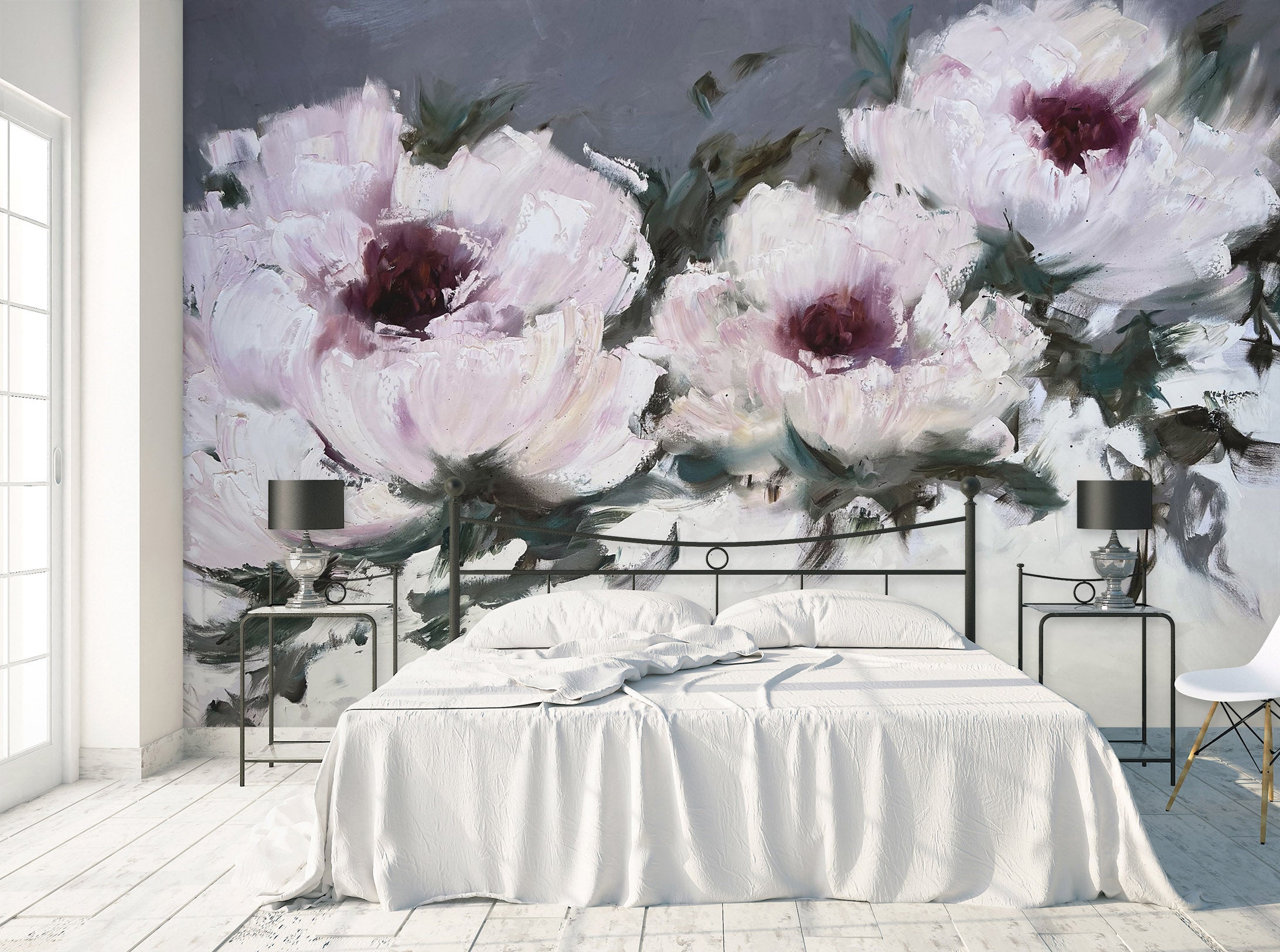 3D Pink Flower 133 Skromova Marina Wall Mural Wall Murals