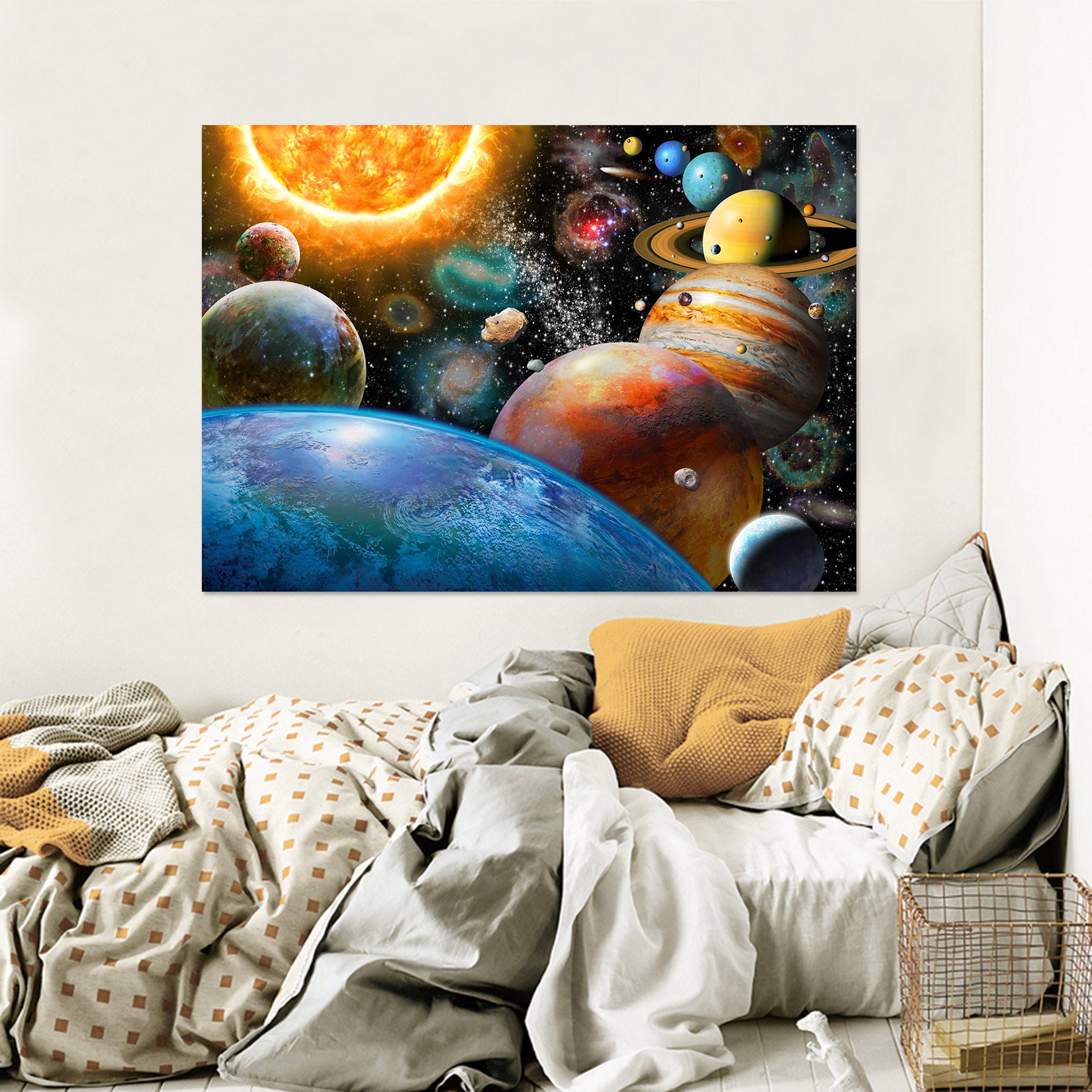 3D Color Planet 014 Adrian Chesterman Wall Sticker