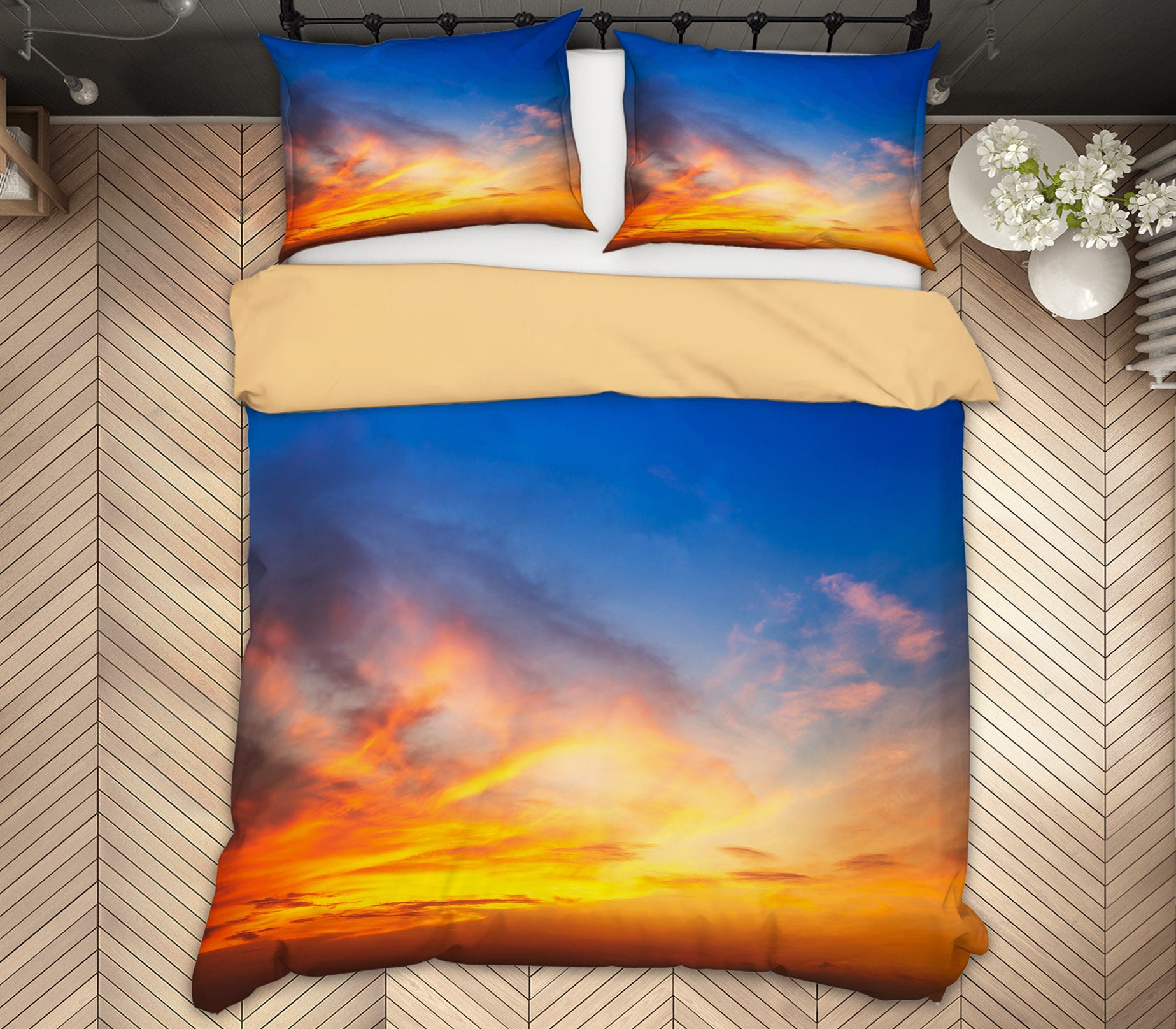 3D Sky 67097 Bed Pillowcases Quilt