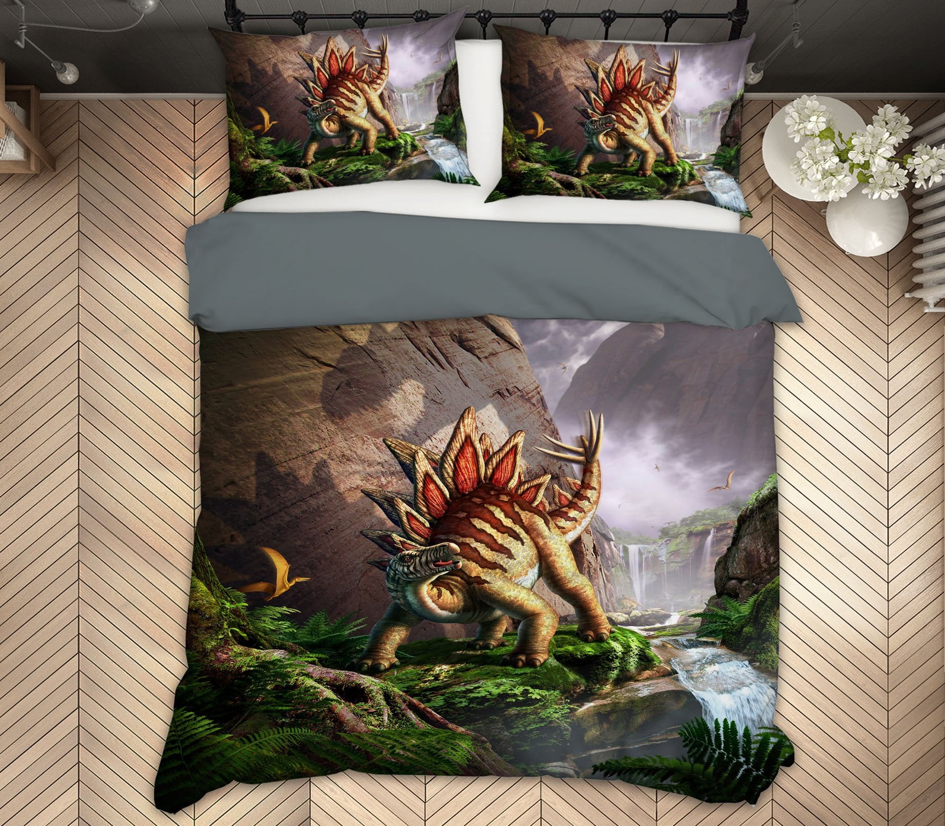 3D Against The Wall 2110 Jerry LoFaro bedding Bed Pillowcases Quilt Quiet Covers AJ Creativity Home 