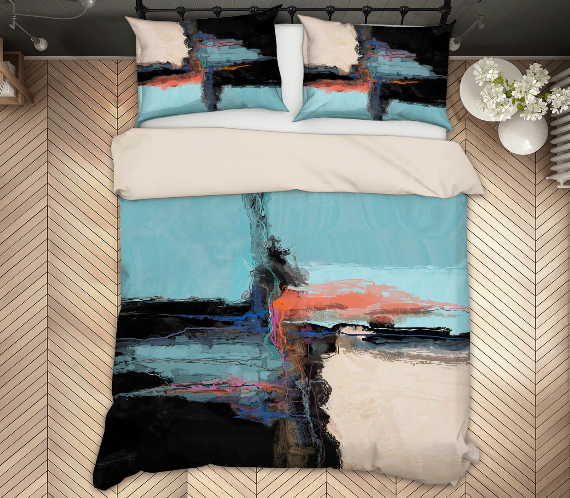 3D Ink Graffiti 2018 Michael Tienhaara Bedding Bed Pillowcases Quilt