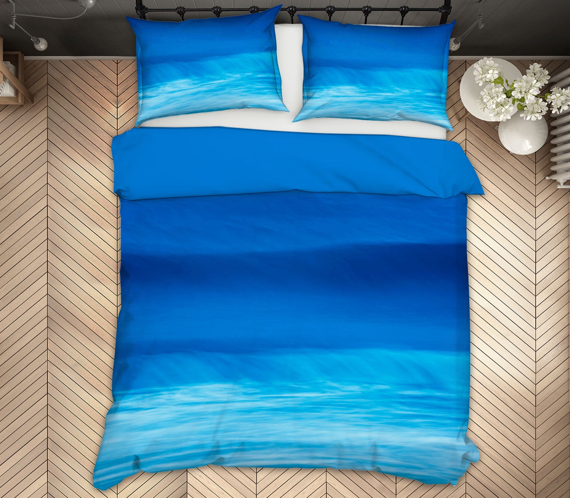 3D Blue Sea 096 Marco Carmassi Bedding Bed Pillowcases Quilt