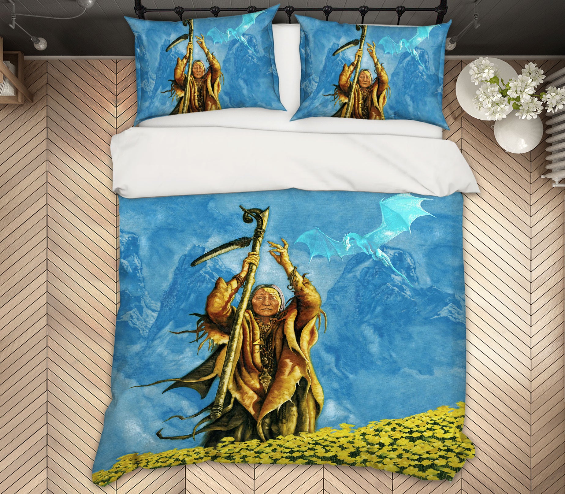 3D Scepter Elder 6225 Ciruelo Bedding Bed Pillowcases Quilt