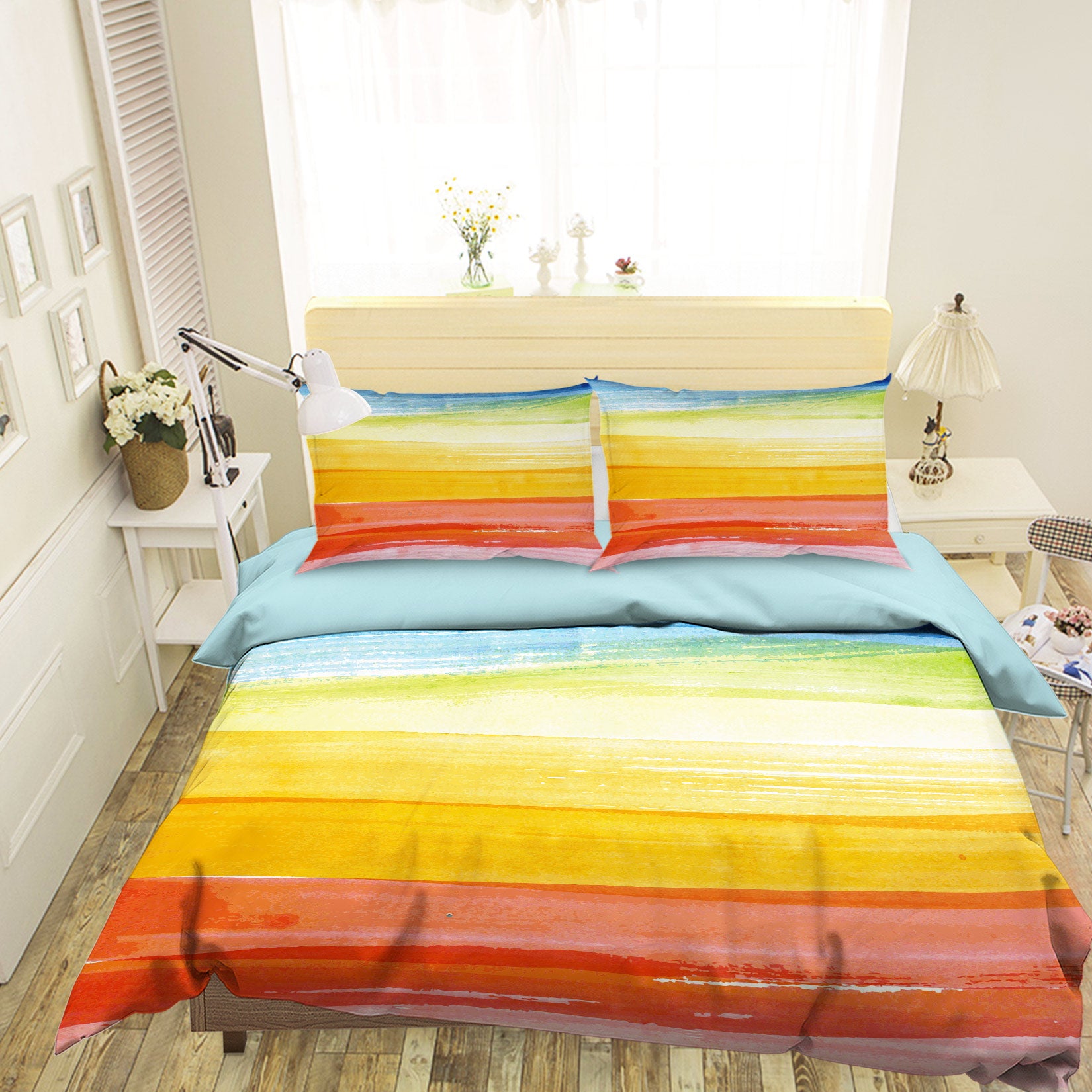 3D Color 72011 Bed Pillowcases Quilt