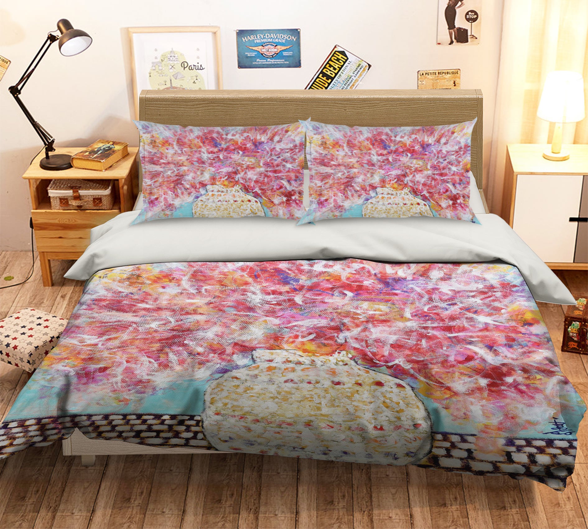 3D Beautiful Bouquet 1143 Misako Chida Bedding Bed Pillowcases Quilt Cover Duvet Cover