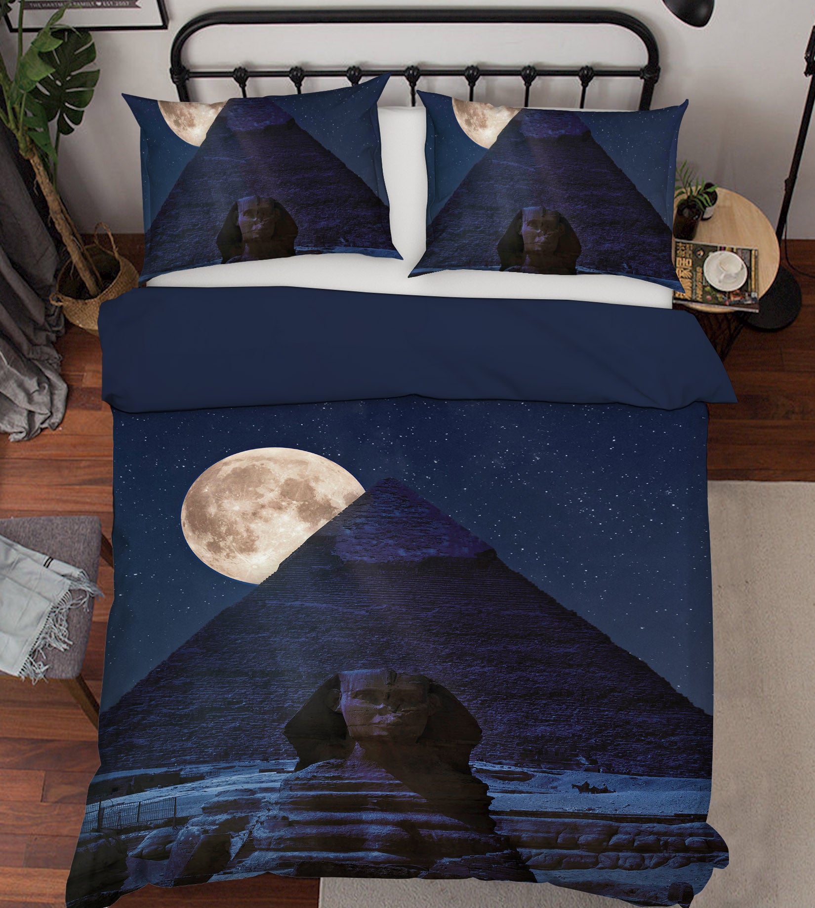 3D Moon Palace 155 Marco Carmassi Bedding Bed Pillowcases Quilt