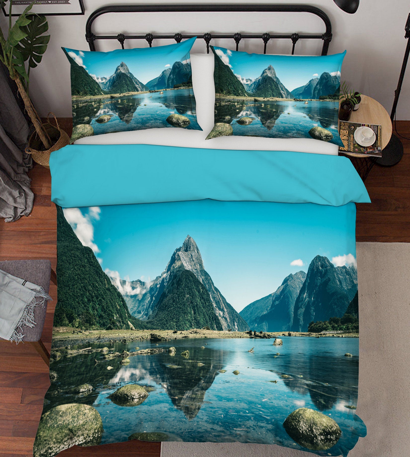 3D Landscape 67128 Bed Pillowcases Quilt