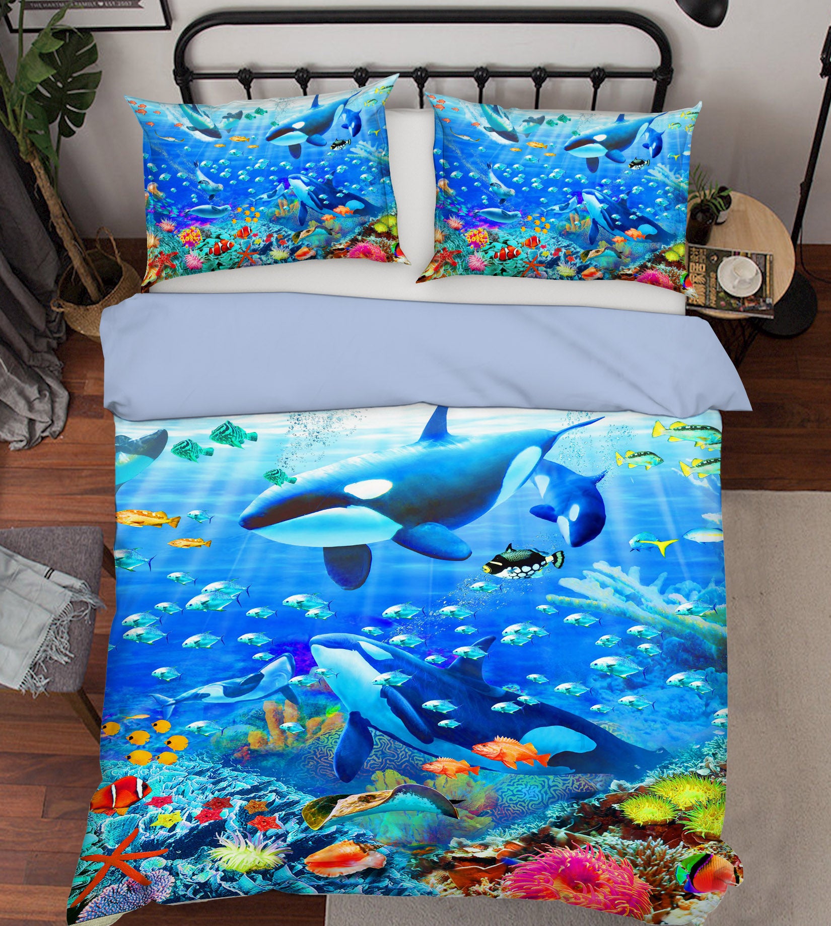 3D The Underwater World 2112 Adrian Chesterman Bedding Bed Pillowcases Quilt