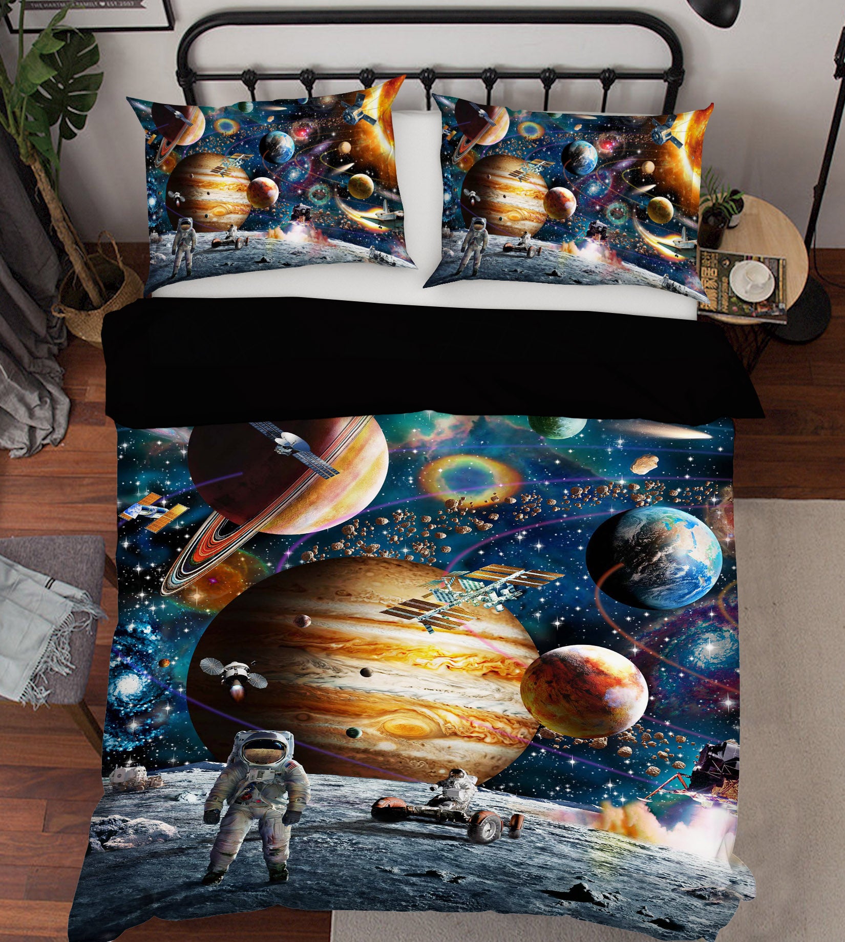 3D Color Planet 2105 Adrian Chesterman Bedding Bed Pillowcases Quilt