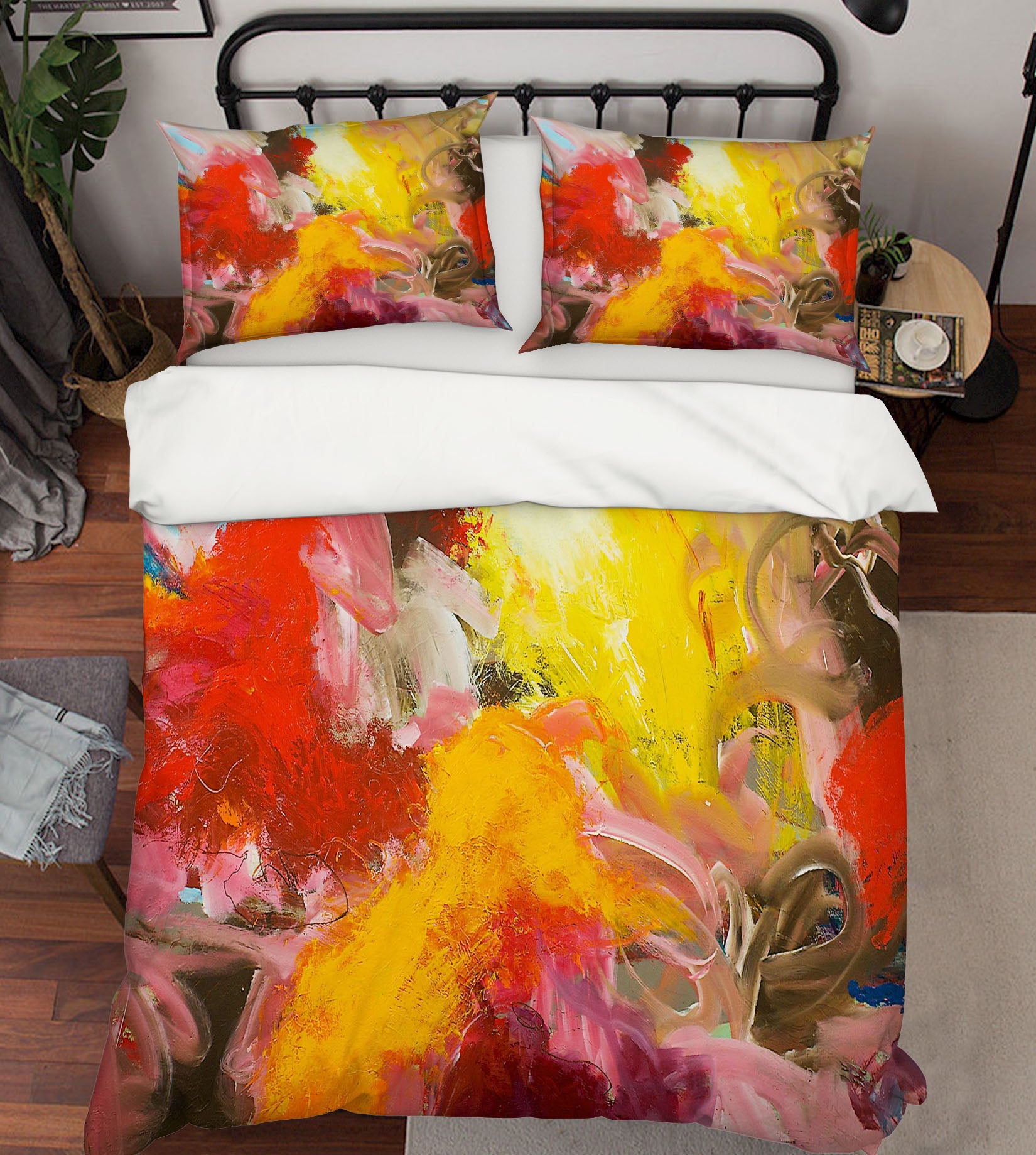 3D Color Painting 1040 Allan P. Friedlander Bedding Bed Pillowcases Quilt