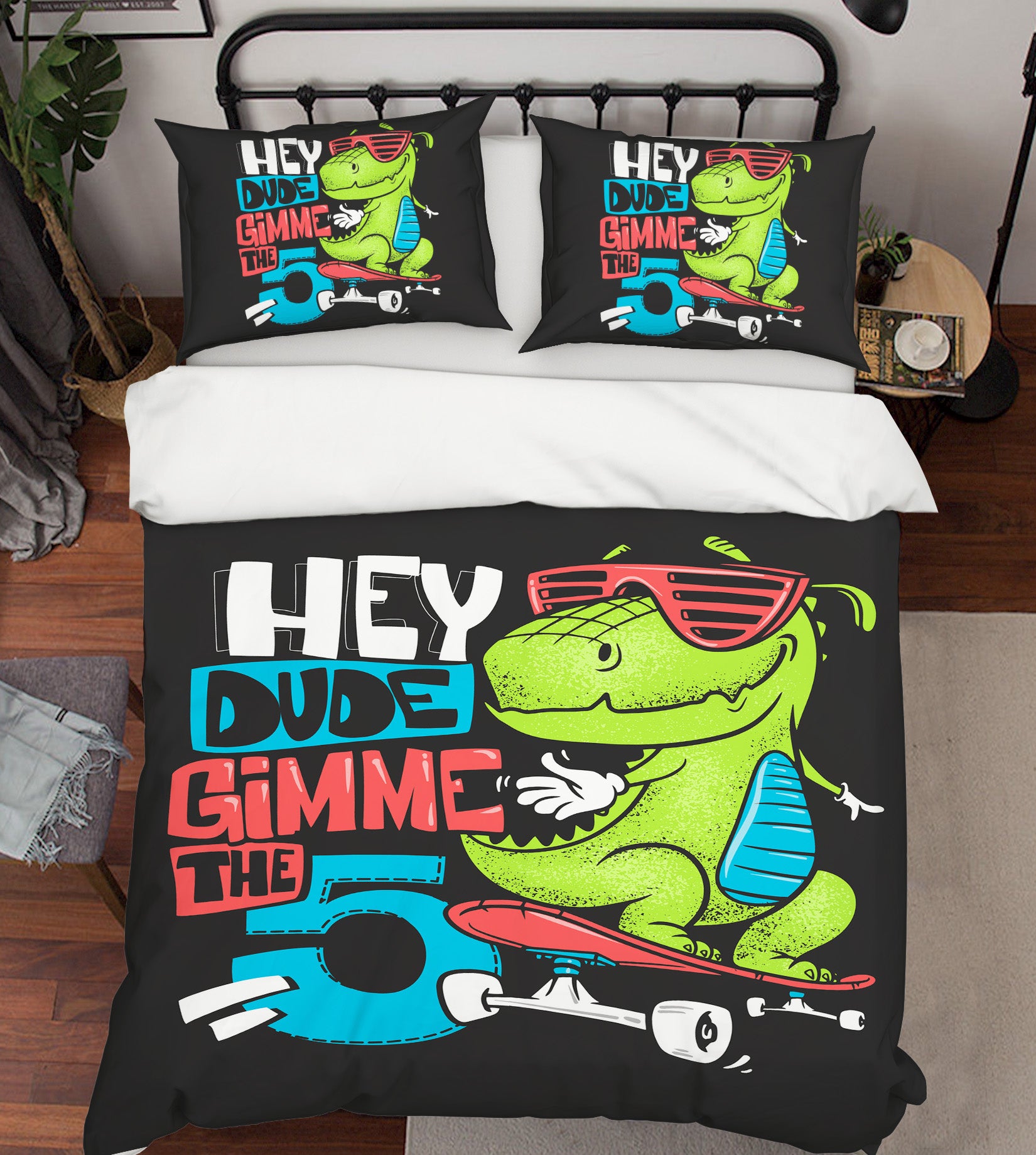 3D Dinosaur 67034 Bed Pillowcases Quilt