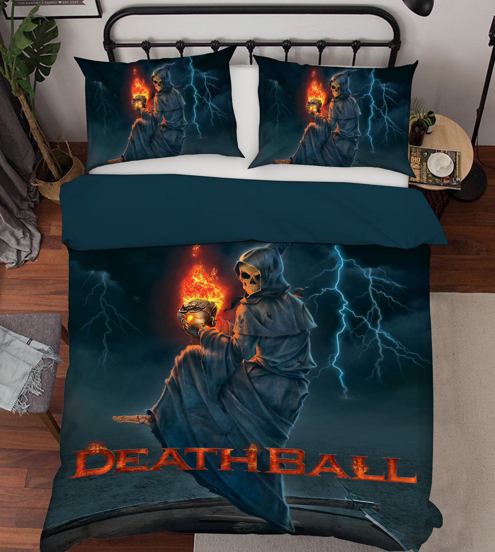 3D Death Ball 036 Bed Pillowcases Quilt Exclusive Designer Vincent