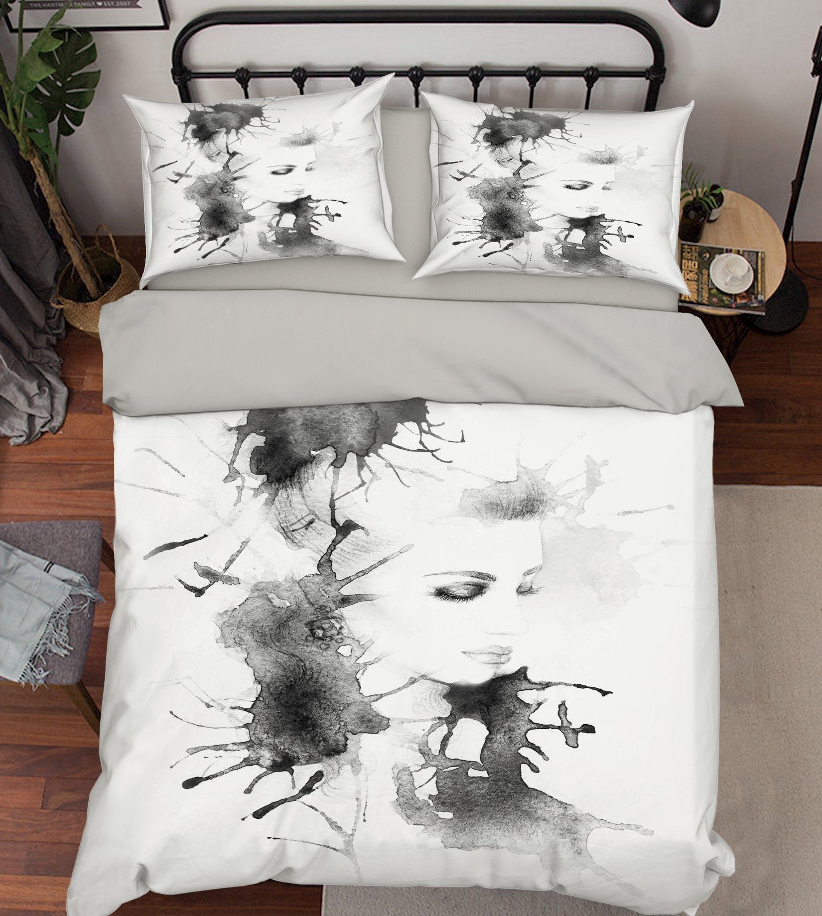 3D Graffiti Woman 268 Bed Pillowcases Quilt Wallpaper AJ Wallpaper 