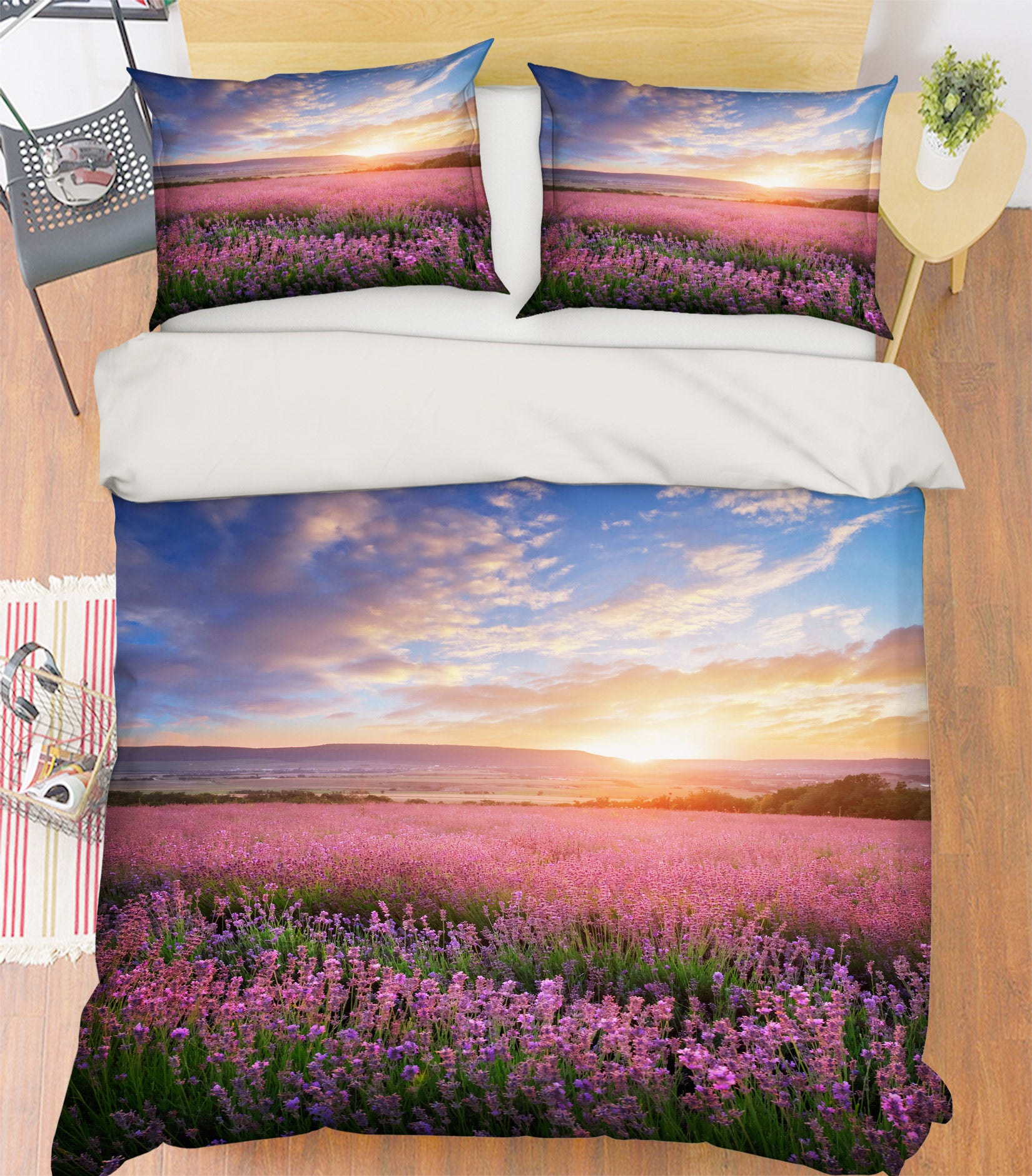 3D Flower Bush 67087 Bed Pillowcases Quilt