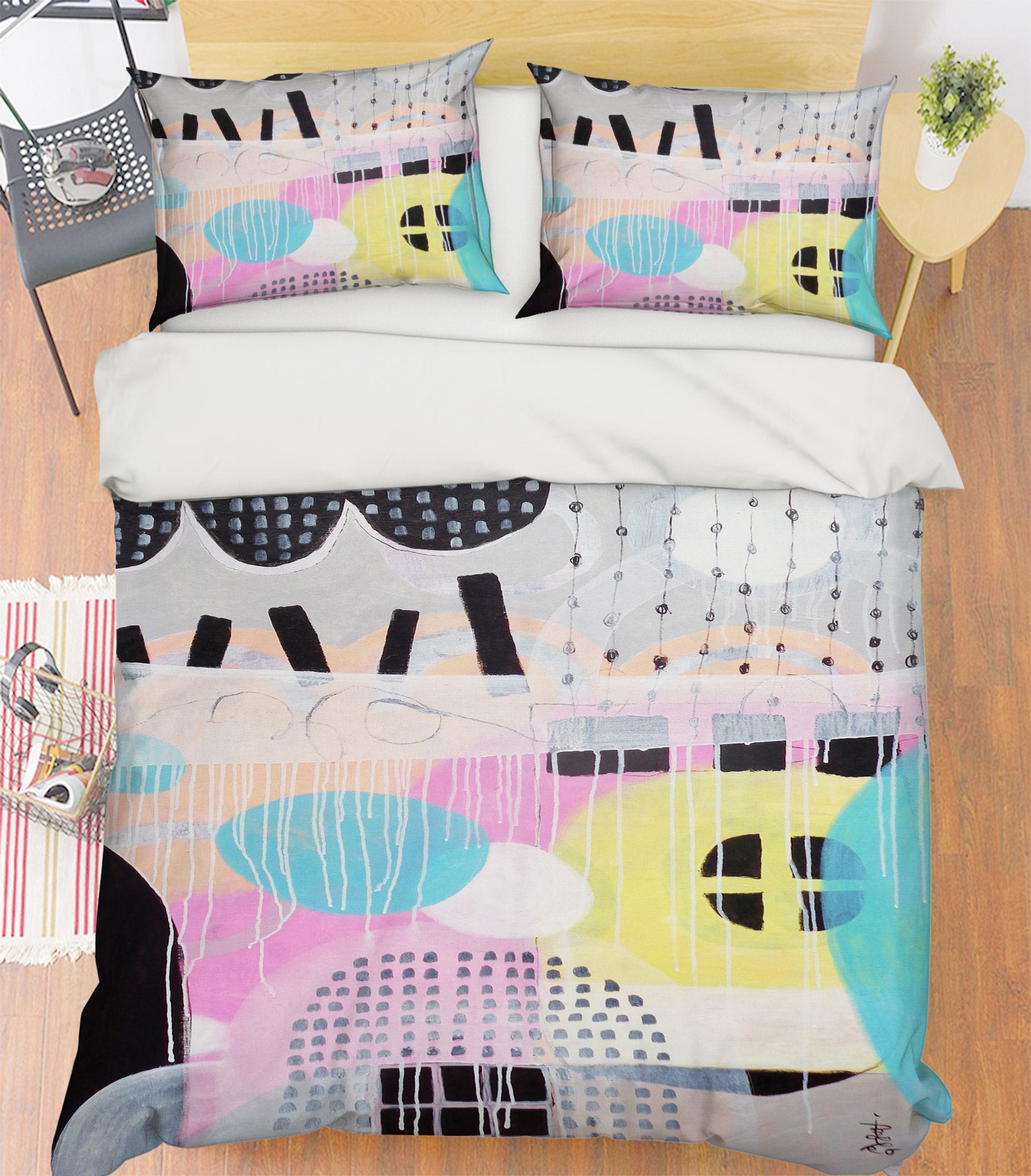 3D Cute House 1210 Misako Chida Bedding Bed Pillowcases Quilt Cover Duvet Cover