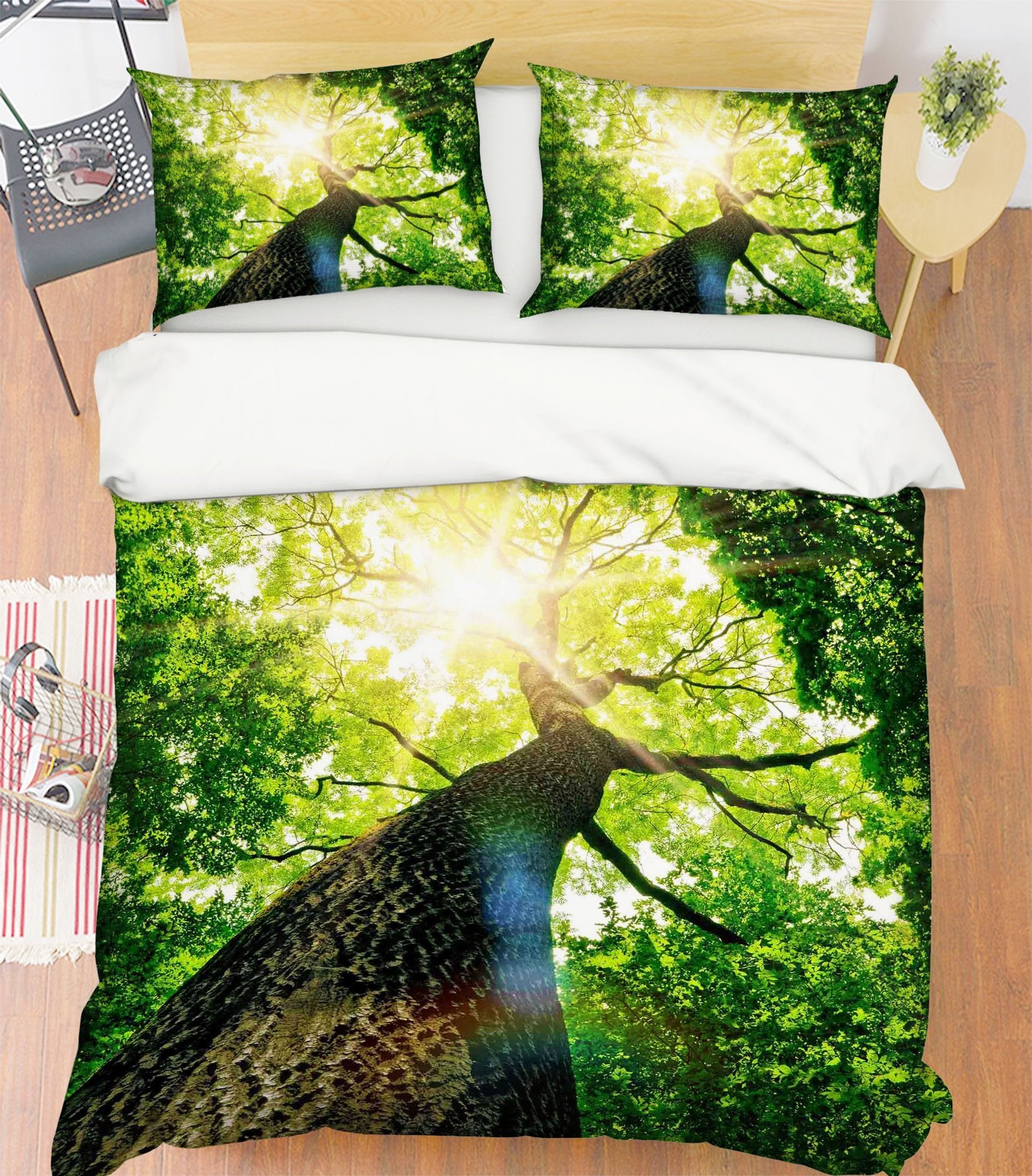 3D Lush Forest 173 Bed Pillowcases Quilt Wallpaper AJ Wallpaper 