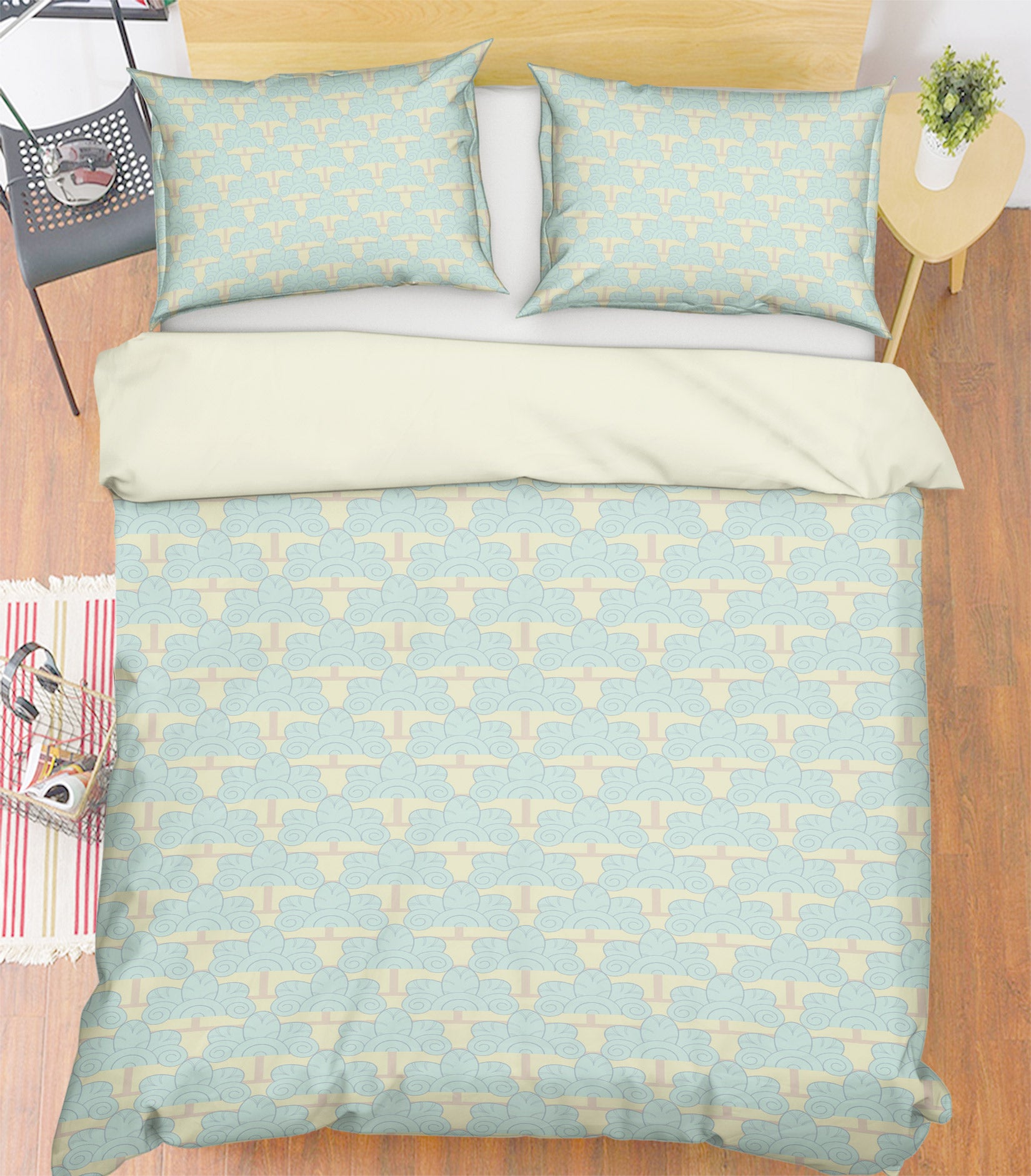 3D Yellow Pattern 98160 Kasumi Loffler Bedding Bed Pillowcases Quilt