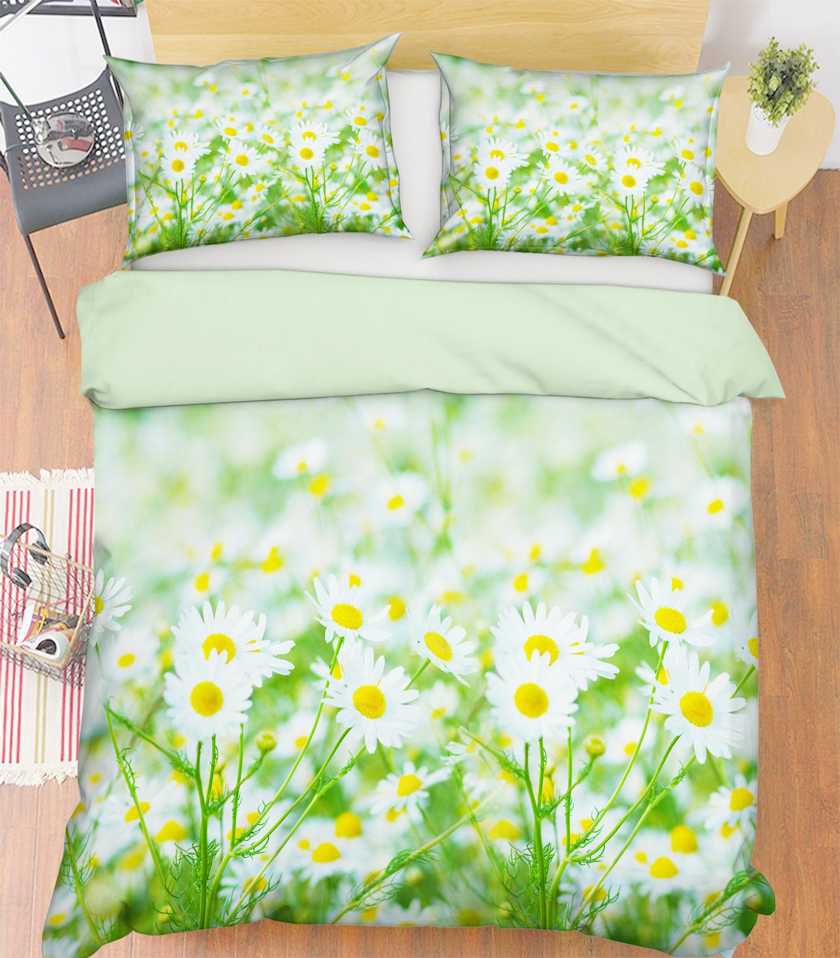 3D Flower Bush 67133 Bed Pillowcases Quilt