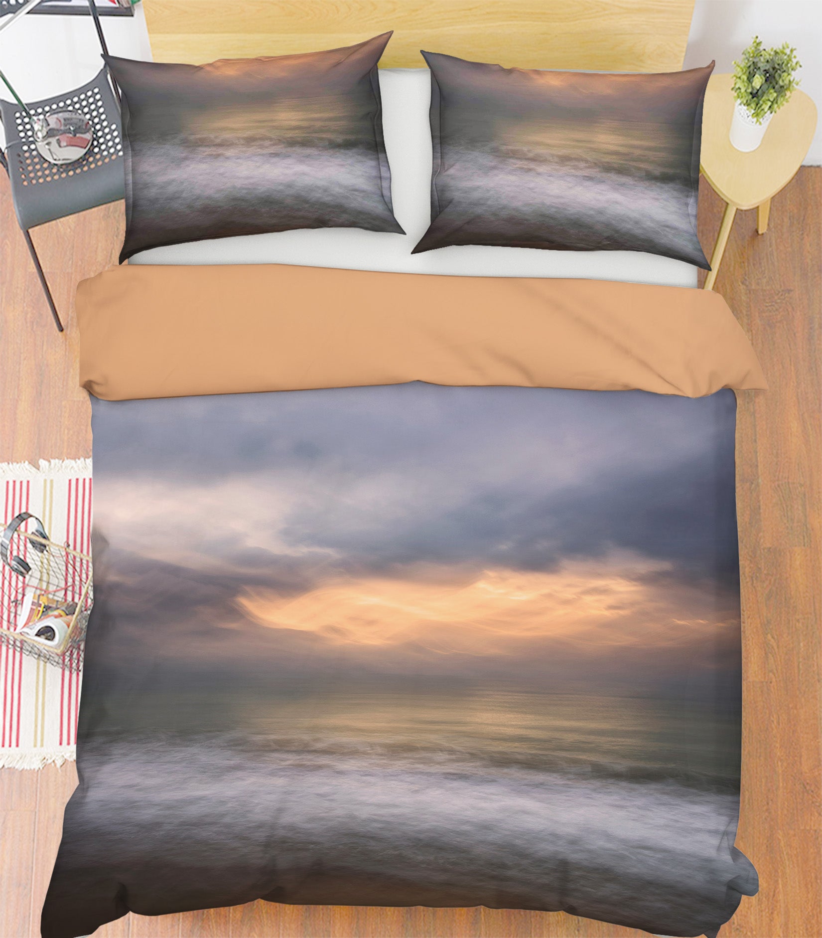 3D Heavy Rain Is Coming 2154 Marco Carmassi Bedding Bed Pillowcases Quilt