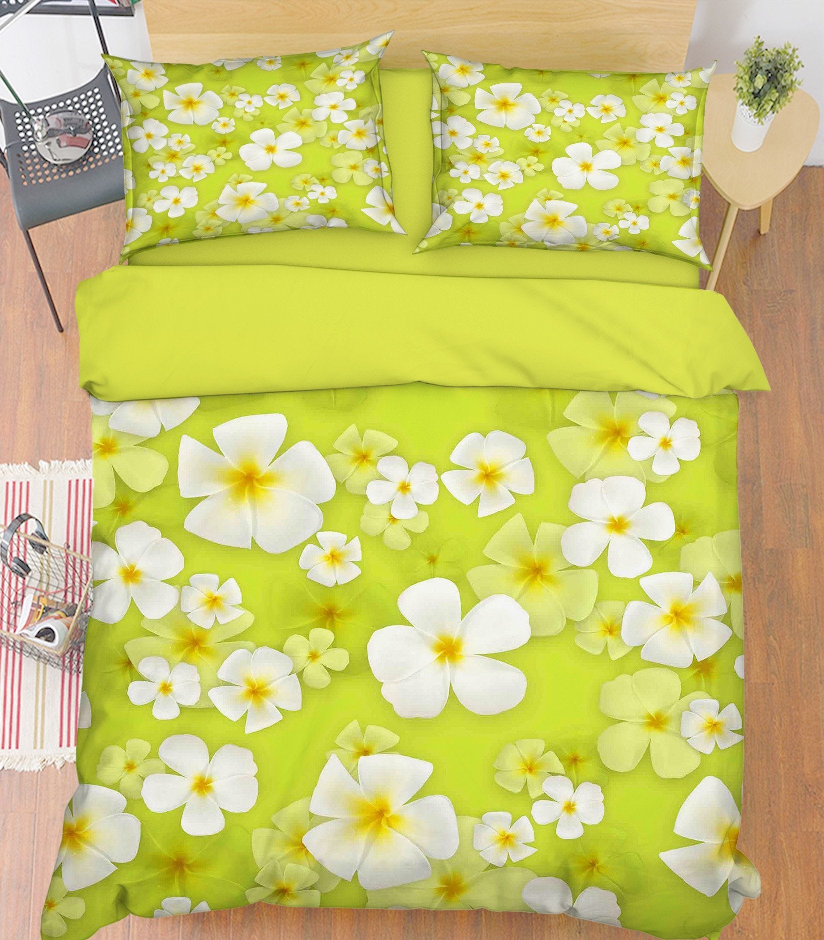 3D Flowers 257 Bed Pillowcases Quilt Wallpaper AJ Wallpaper 