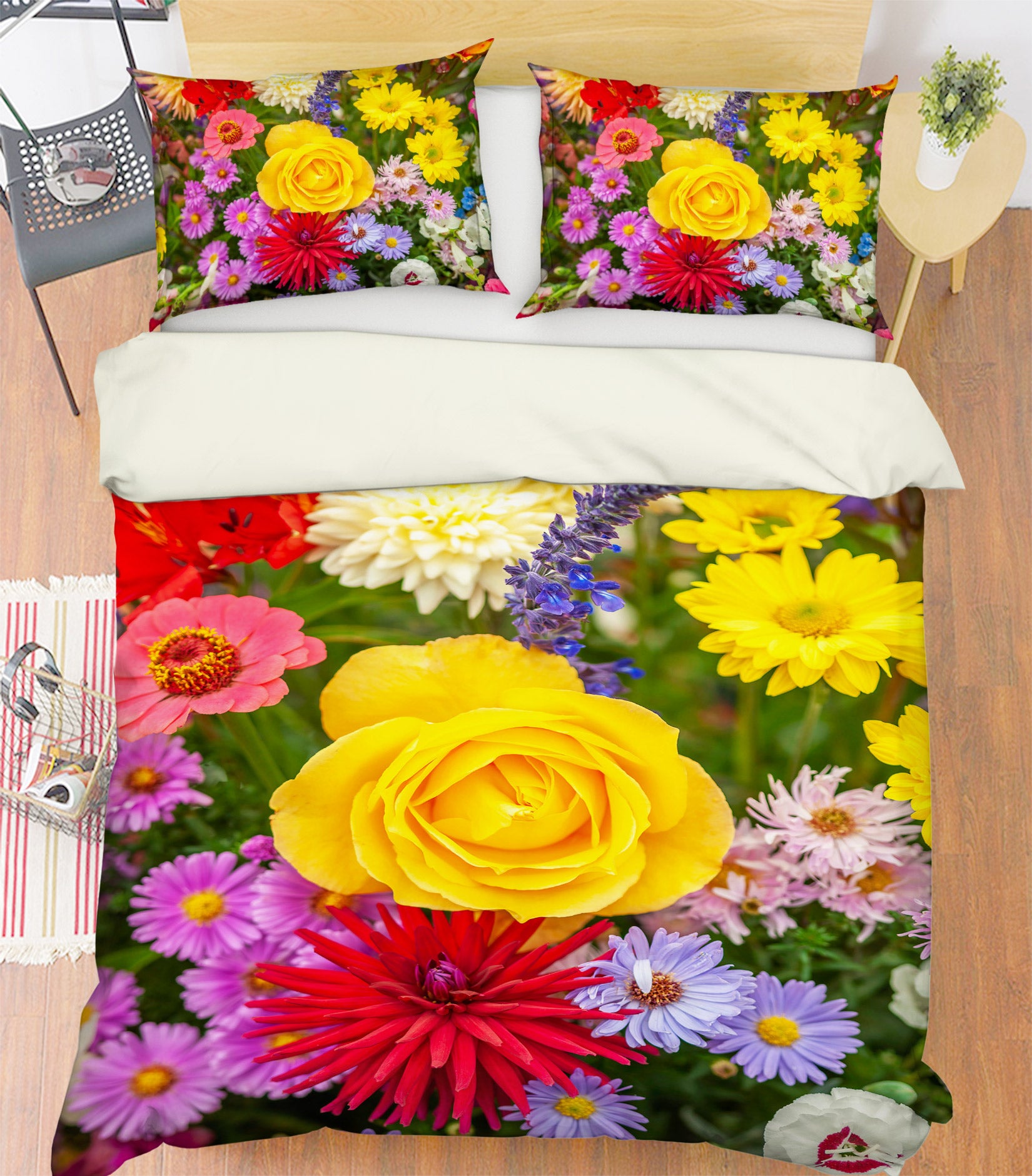 3D Beautiful Garden 6913 Assaf Frank Bedding Bed Pillowcases Quilt Cover Duvet Cover